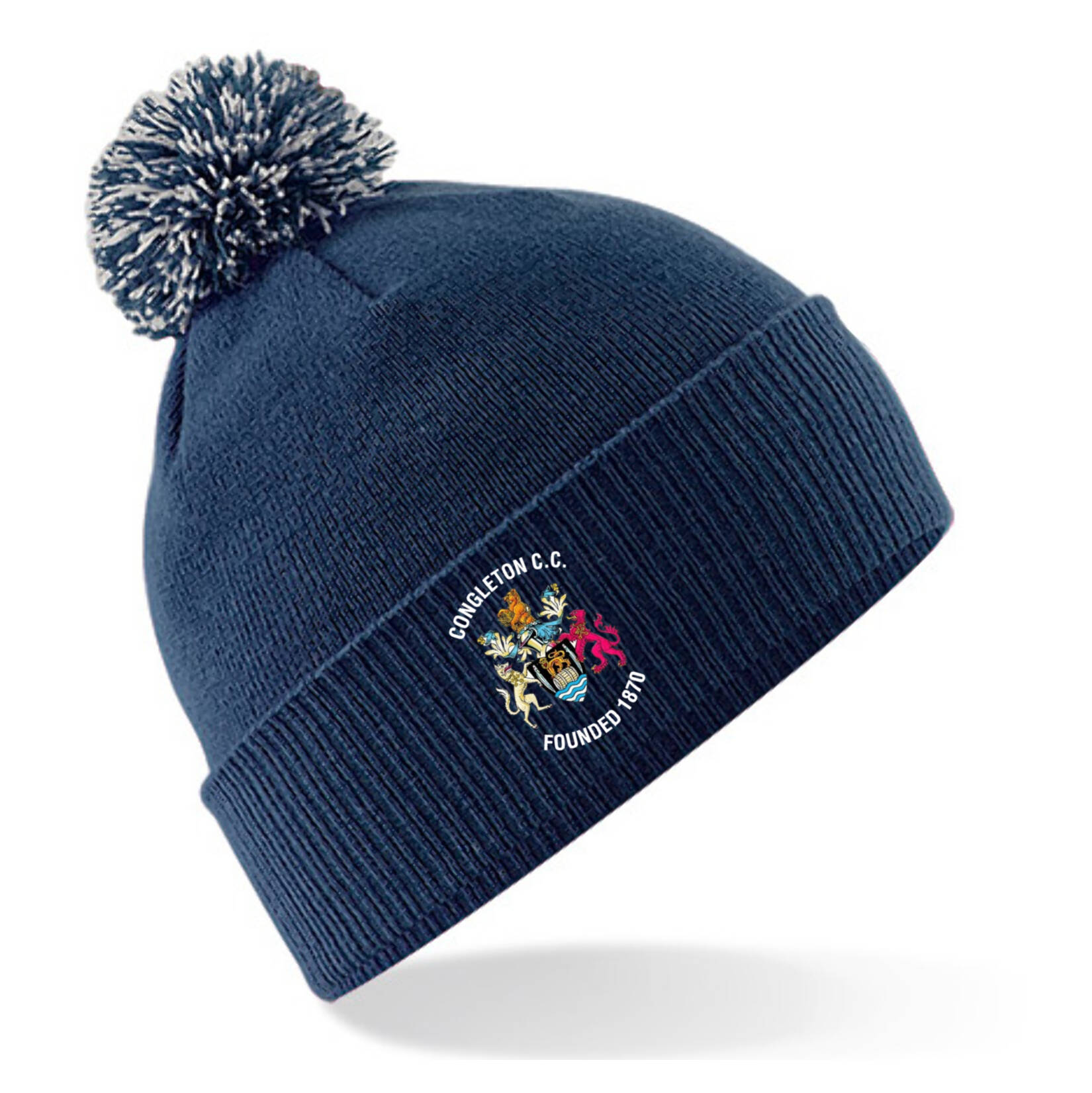 Snowstar Beanie - French Navy/Light Grey
