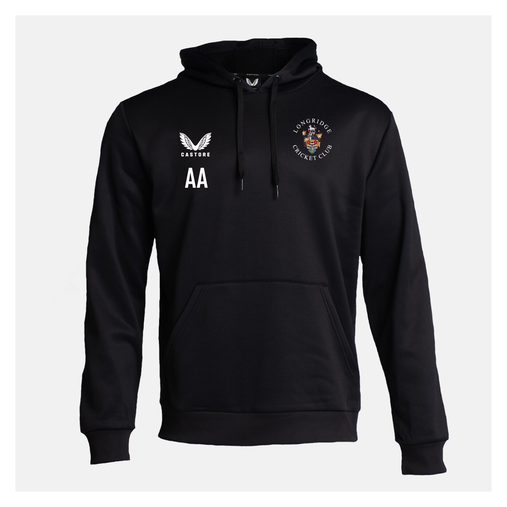 Castore Brushback Hoodie - Black