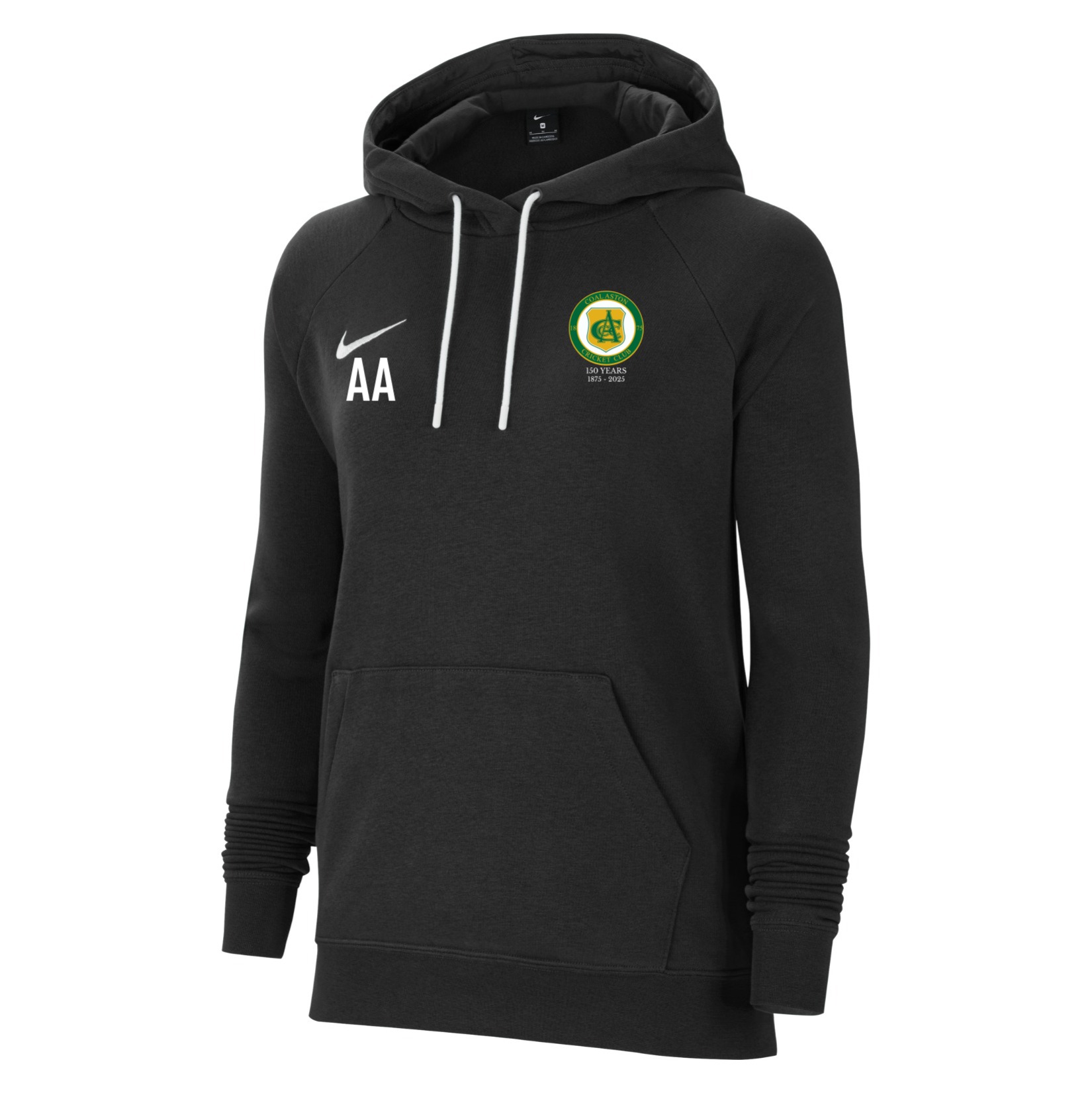 Nike Team Club 20 Hoodie (W) - Black/White/White