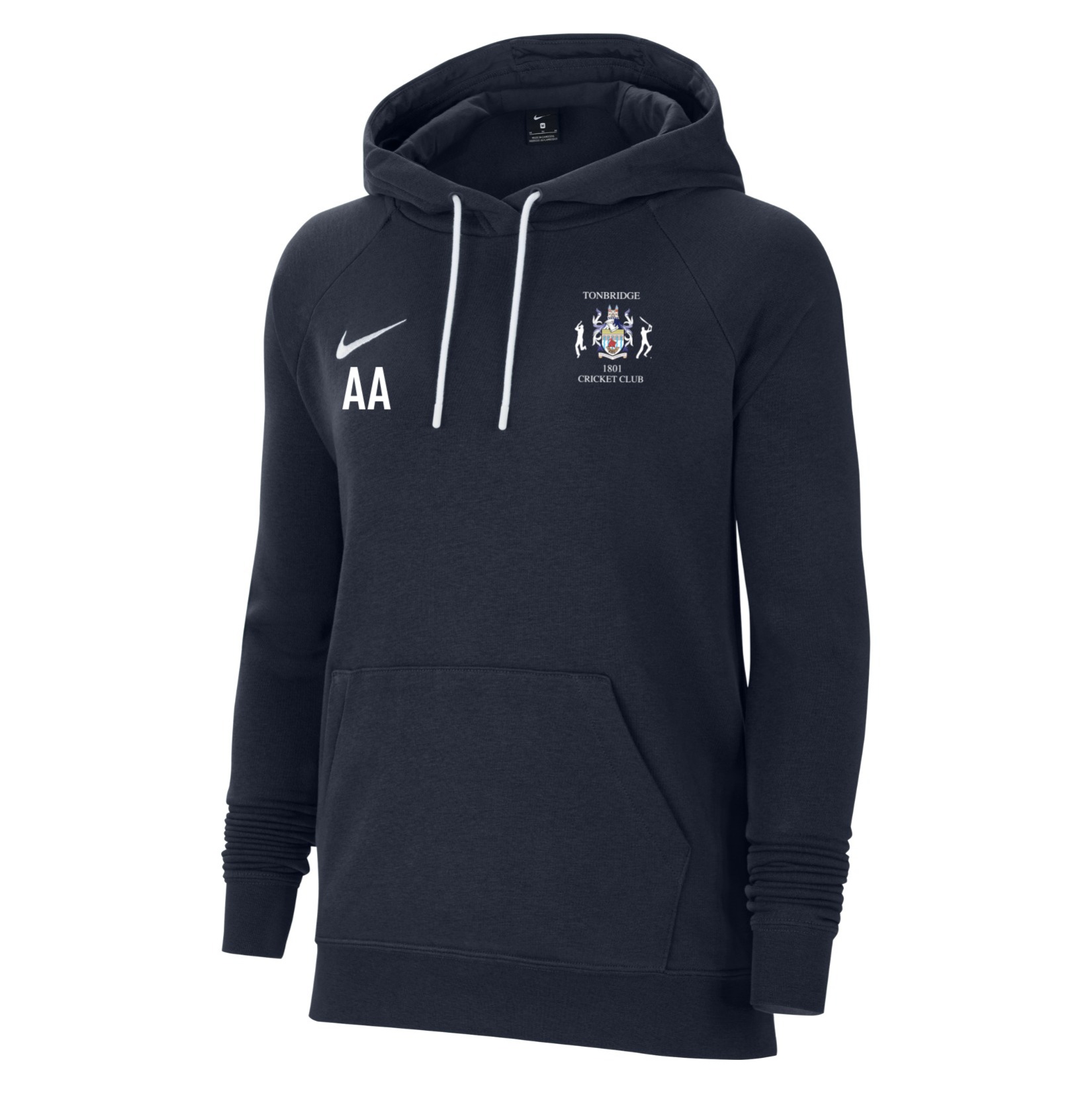 Nike Team Club 20 Hoodie (W) - Obsidian/White/White