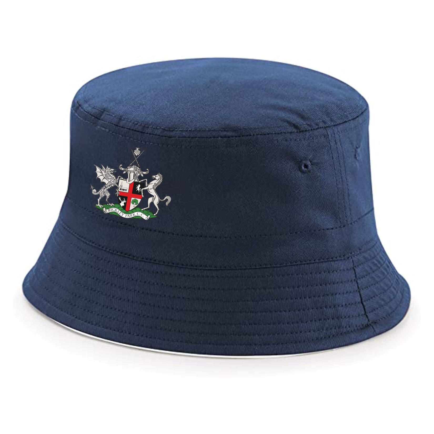 Prestige Reversible Bucket Hat - French Navy/White
