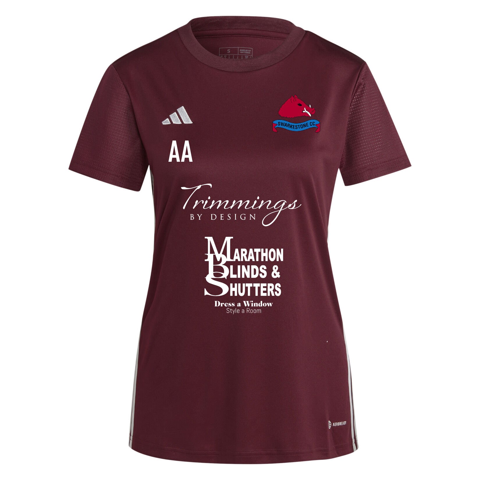 adidas Tabela 23 Jersey (W) - Team Maroon/White