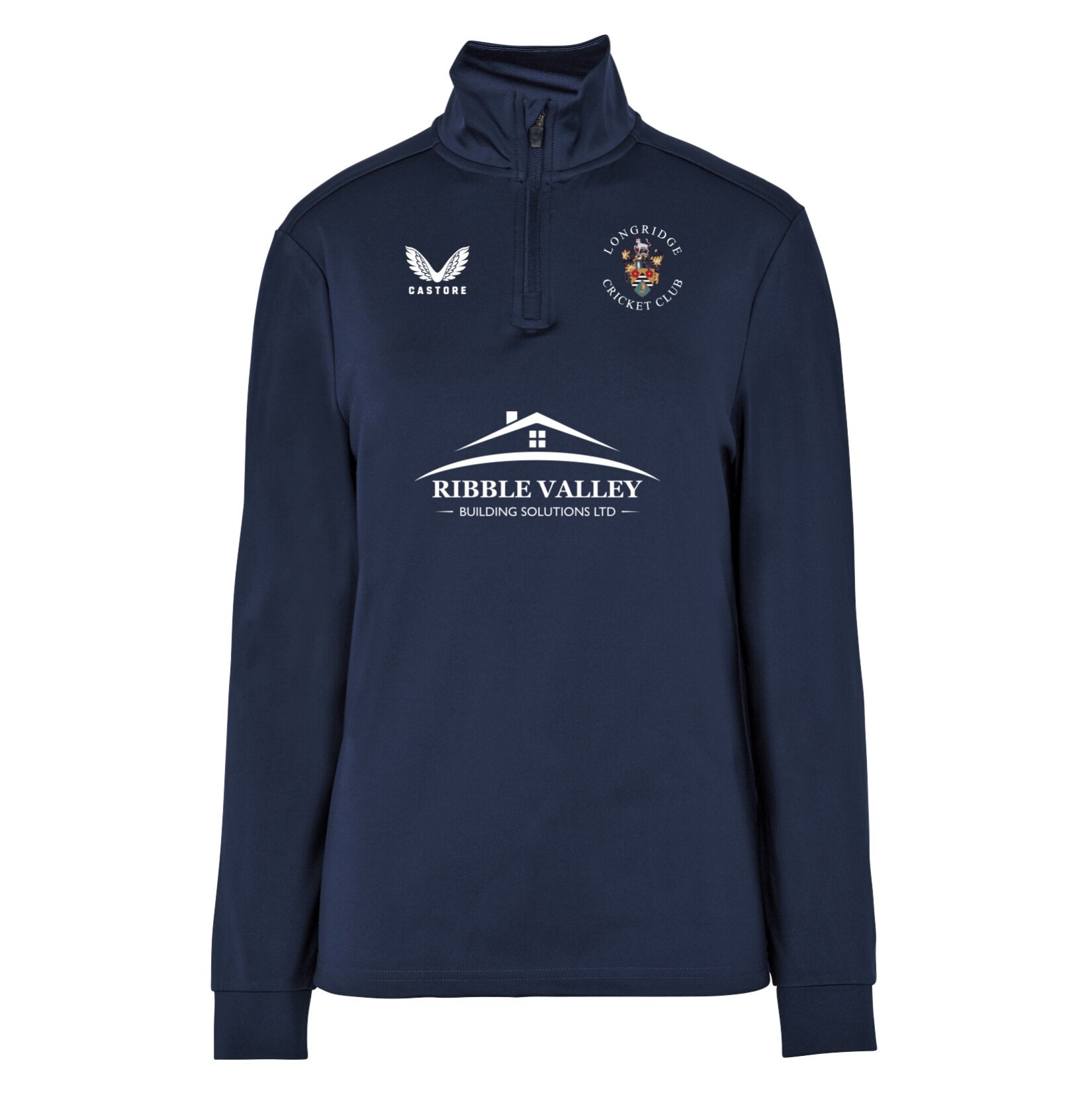 Longridge CC Junior Playing Jumper (Fleeced) (W) - Navy
