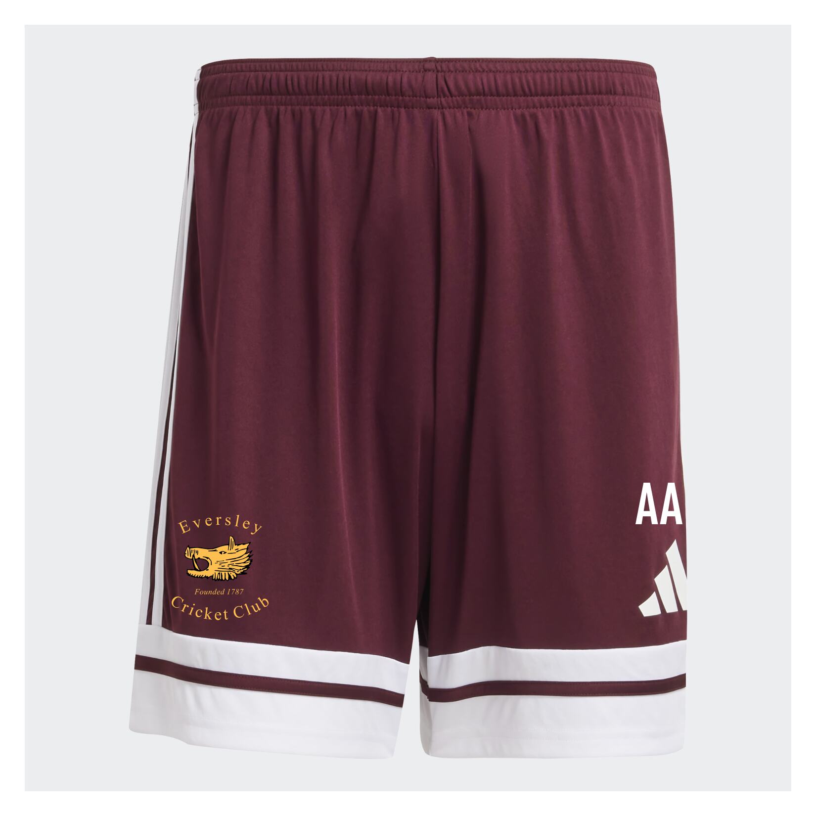 adidas Squadra 25 Shorts - Team Maroon/White