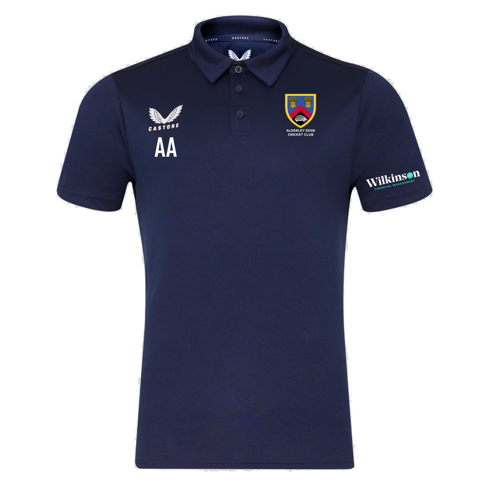 Castore Performance Polo - Navy/White
