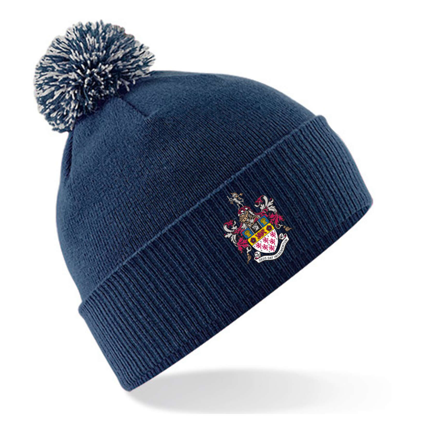 Snowstar Beanie - French Navy/Light Grey