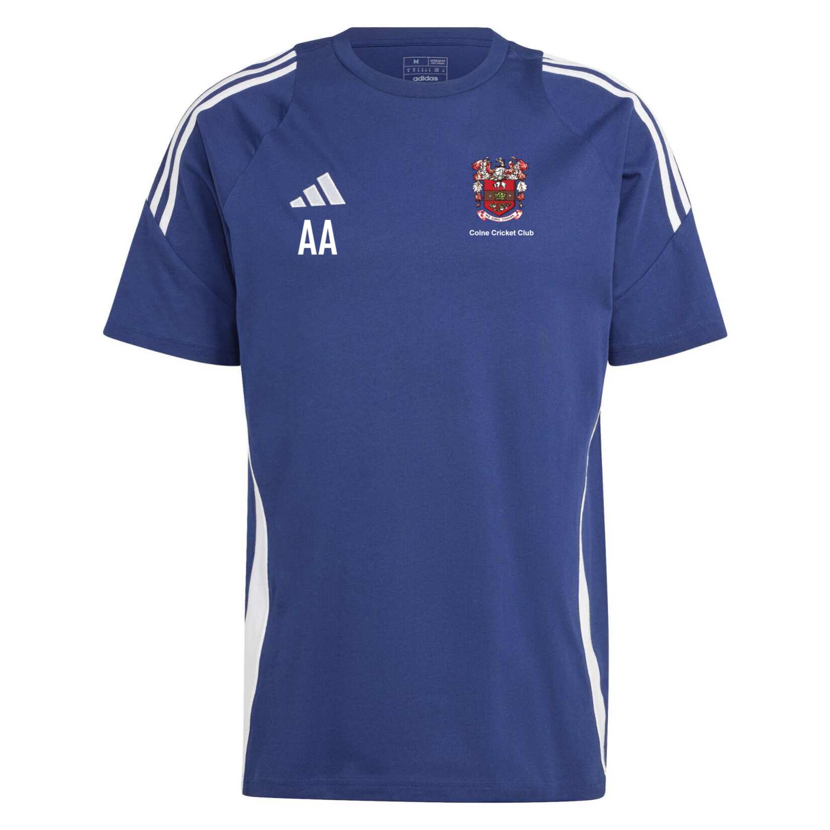 adidas Tiro 24 Sweat T-Shirt - Team navy blue/White
