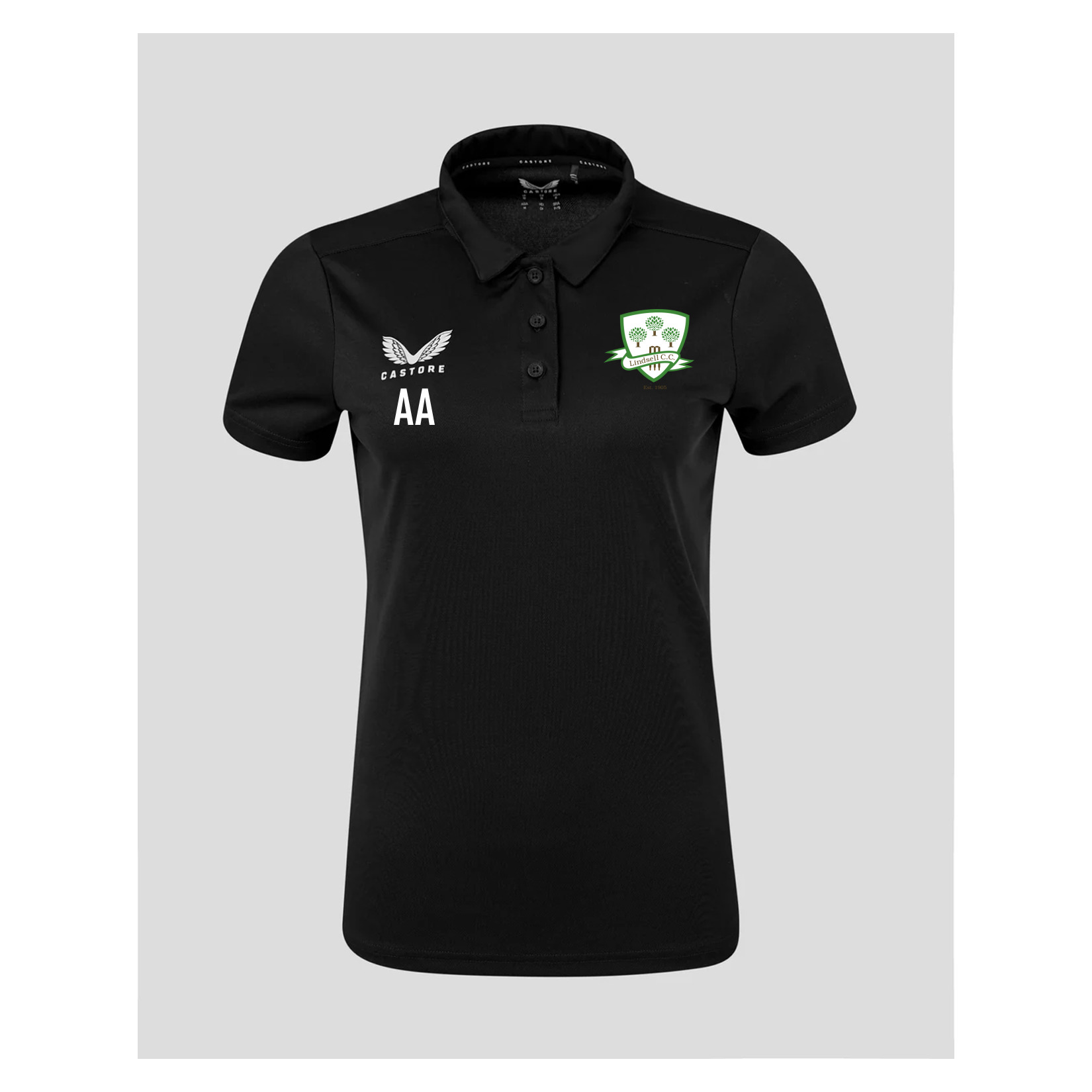 Castore Performance Polo (W) - Black/White