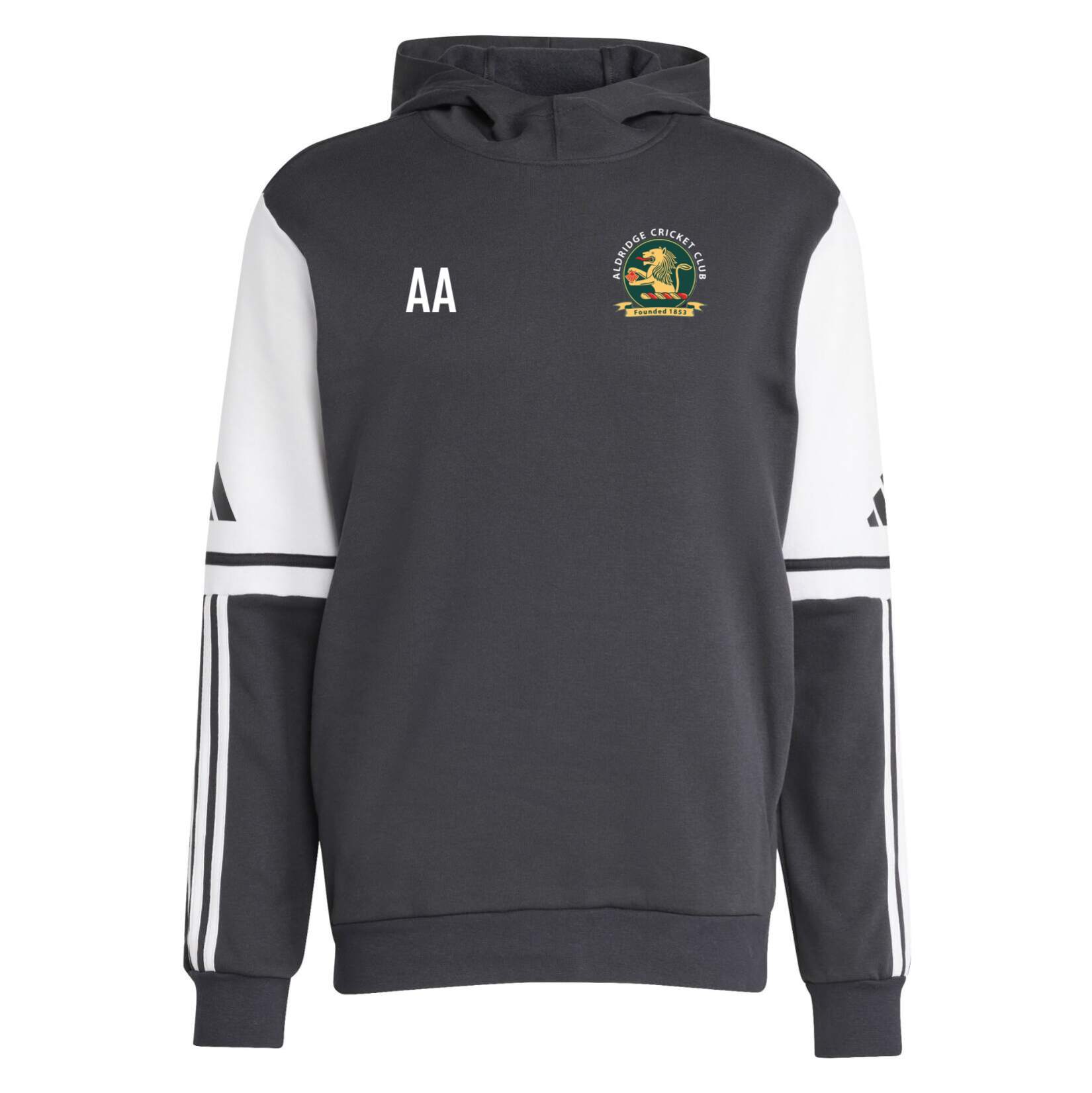 adidas Squadra 25 Sweat Hoody - Black/White