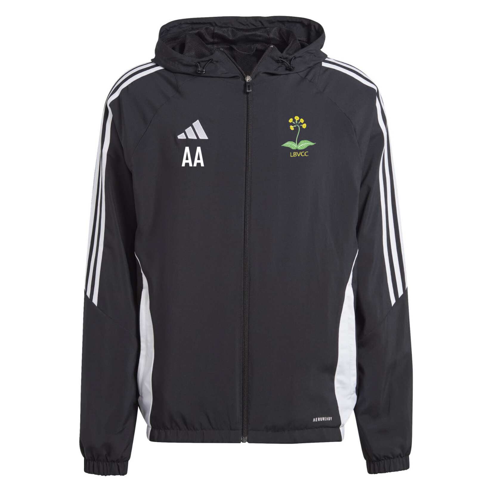adidas Tiro 24 Windbreaker - black/white
