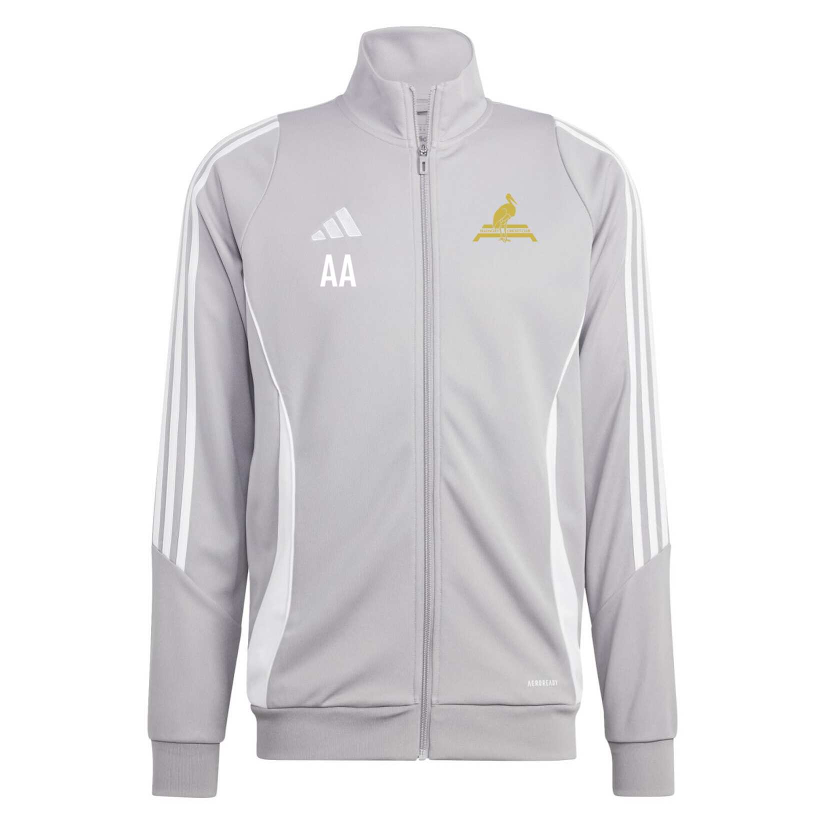 adidas Tiro 24 Training Track Top - team mid grey/white