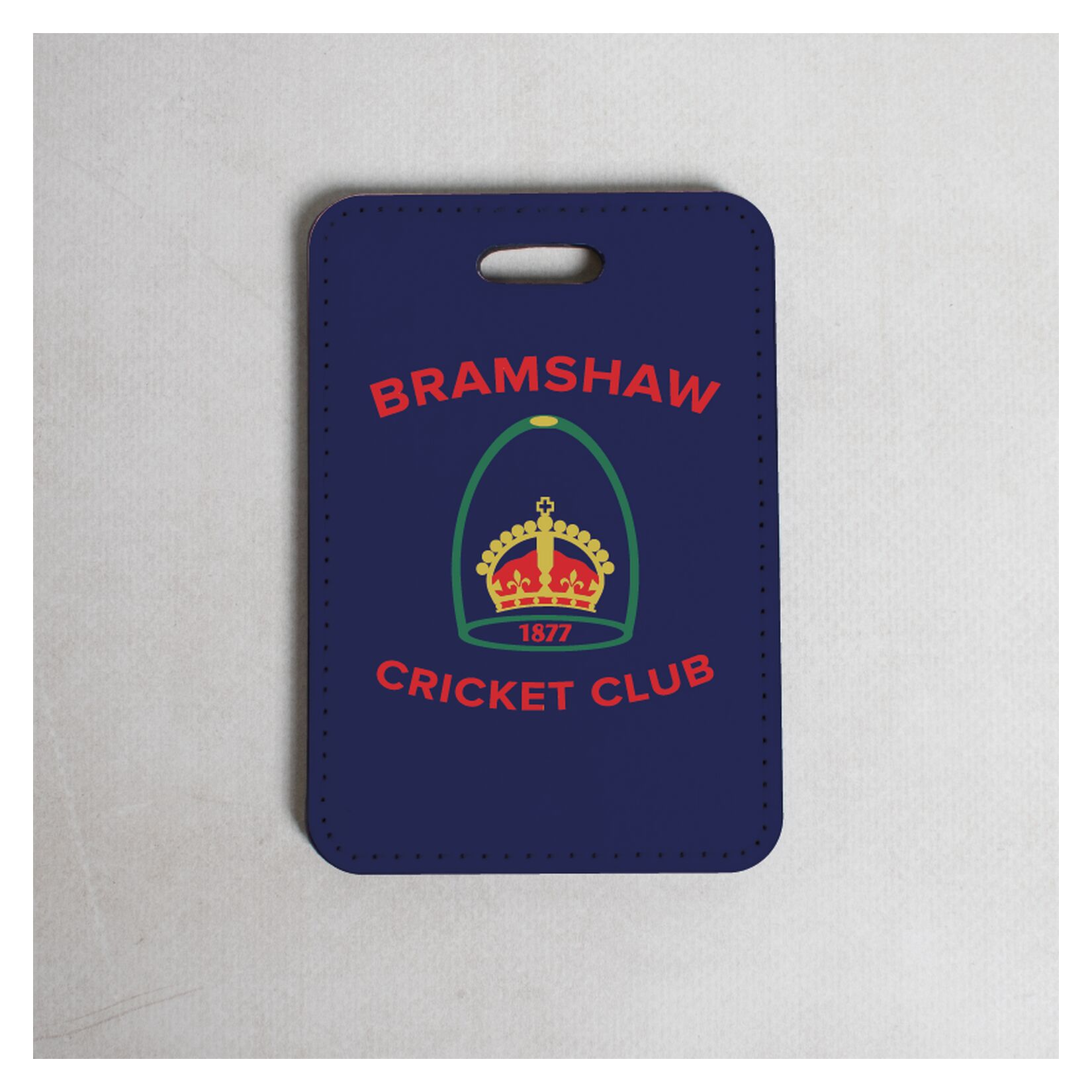 Kitlocker-Merchandise Luggage Tag - custom/black