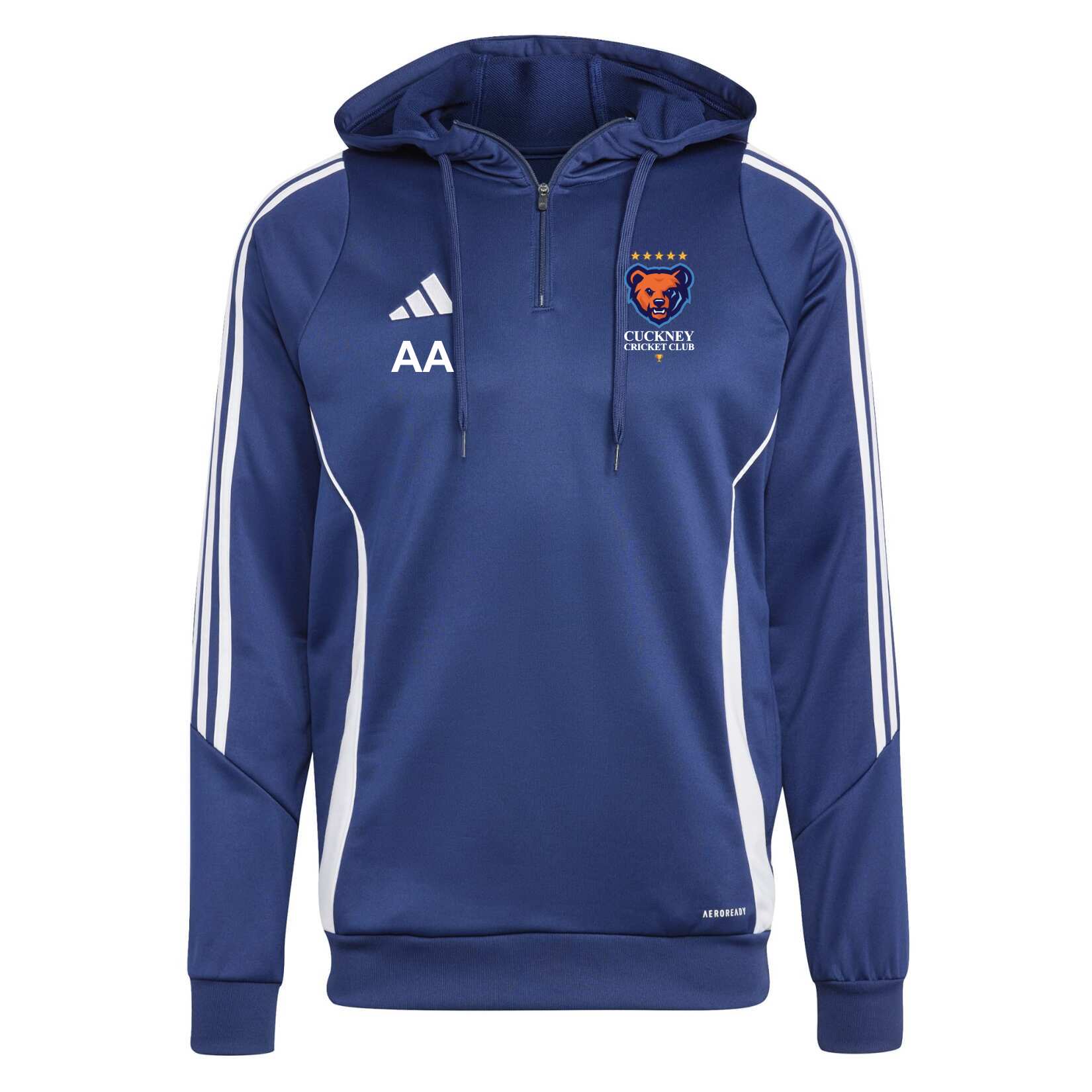 adidas Tiro 24 Training Hoodie - Team navy blue/White