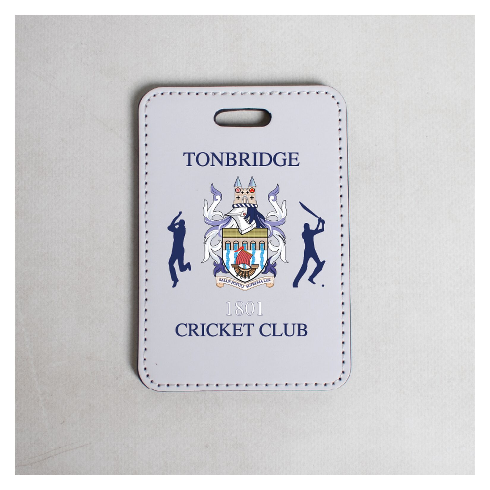 Kitlocker-Merchandise Luggage Tag - White