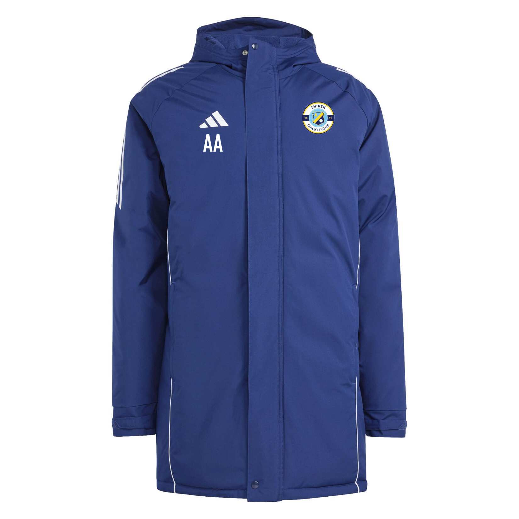 adidas Tiro 24 Stadium Parka - Team Navy Blue/White