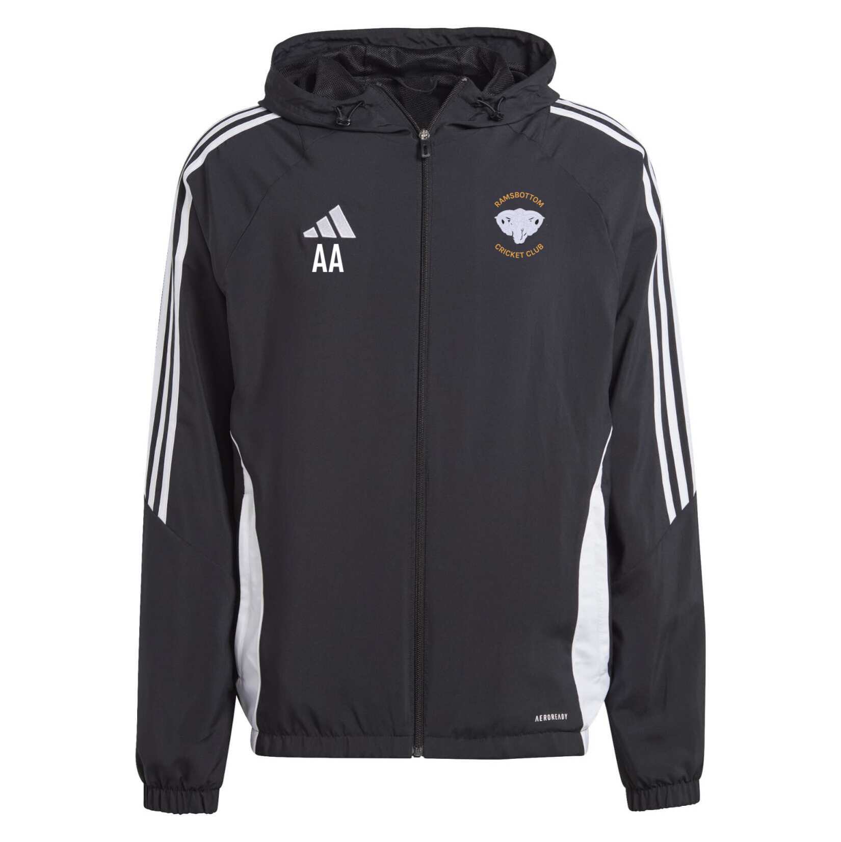 adidas Tiro 24 Windbreaker - black/white
