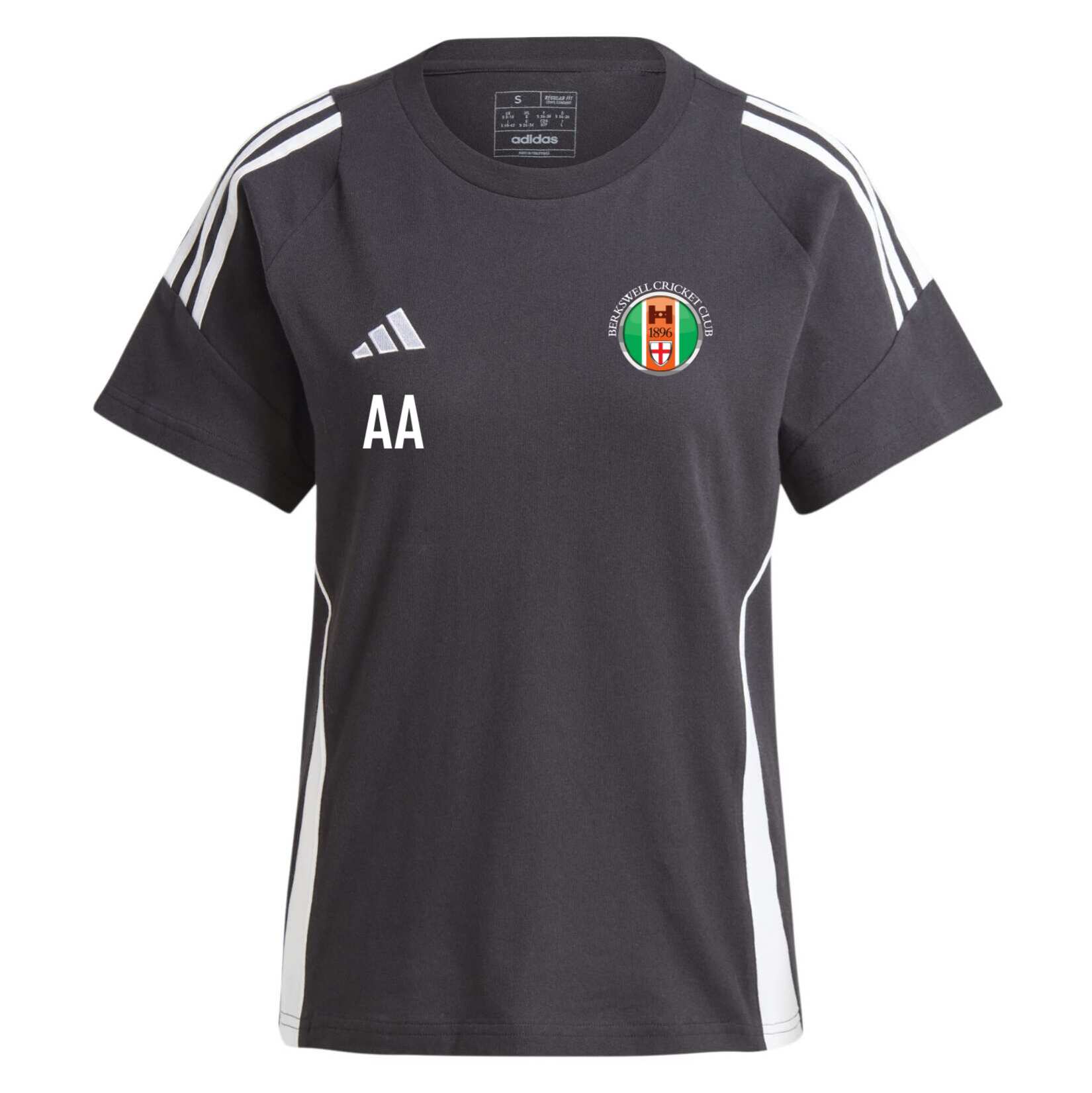 adidas Tiro 24 Sweat T-Shirt (W) - Black/White