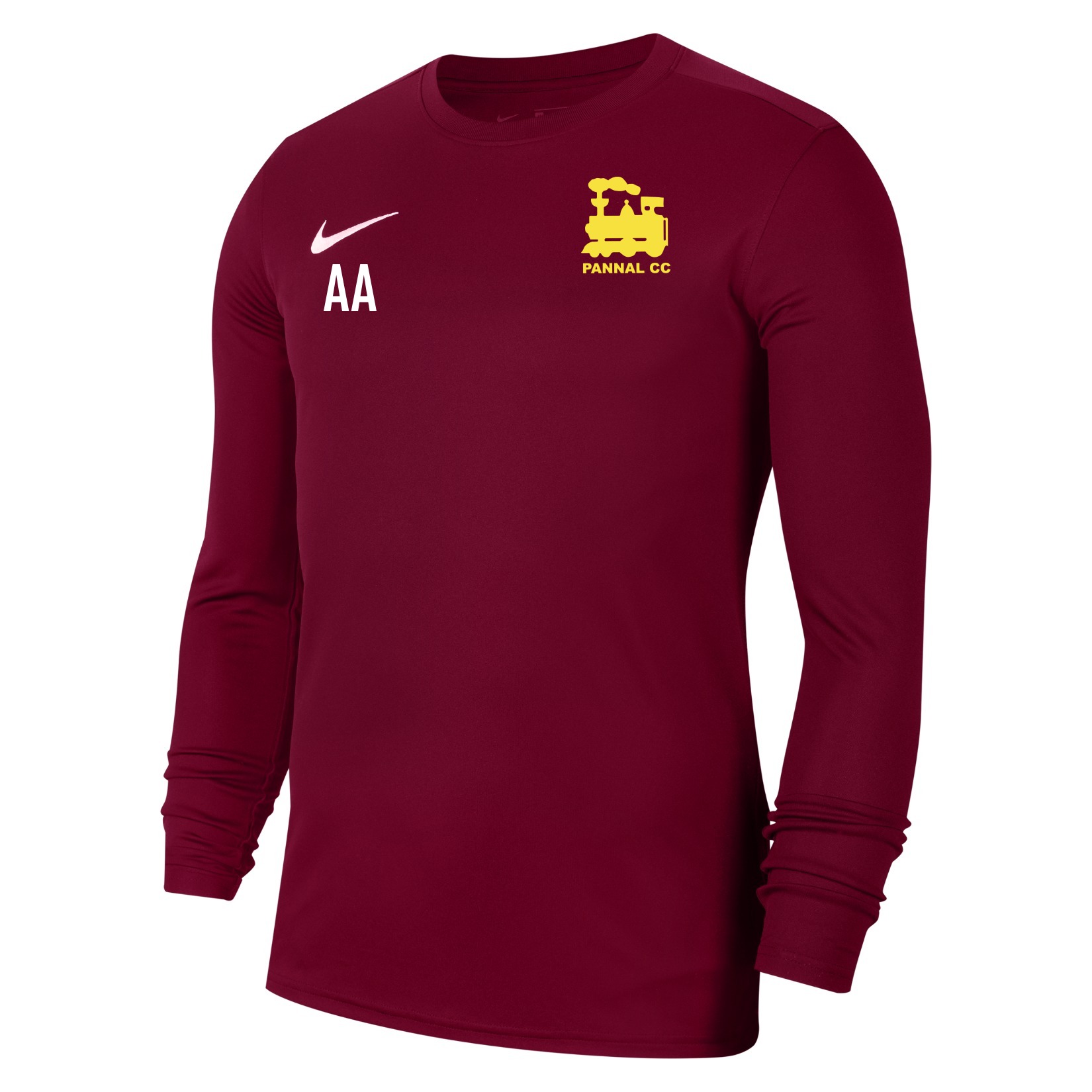 Nike Park VII Dri-FIT Long Sleeve Football Shirt - Team Red/White