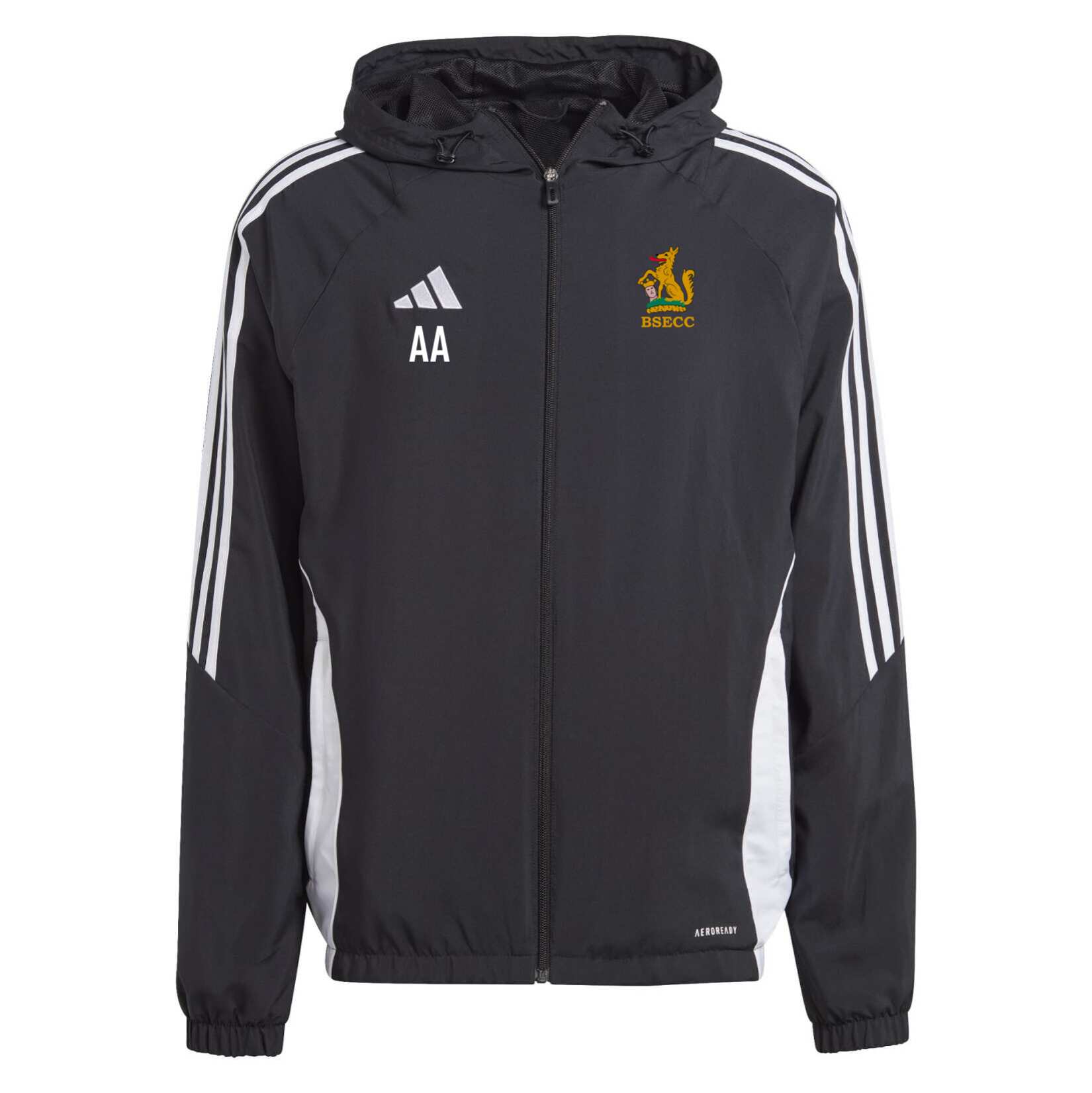 adidas Tiro 24 Windbreaker - black/white