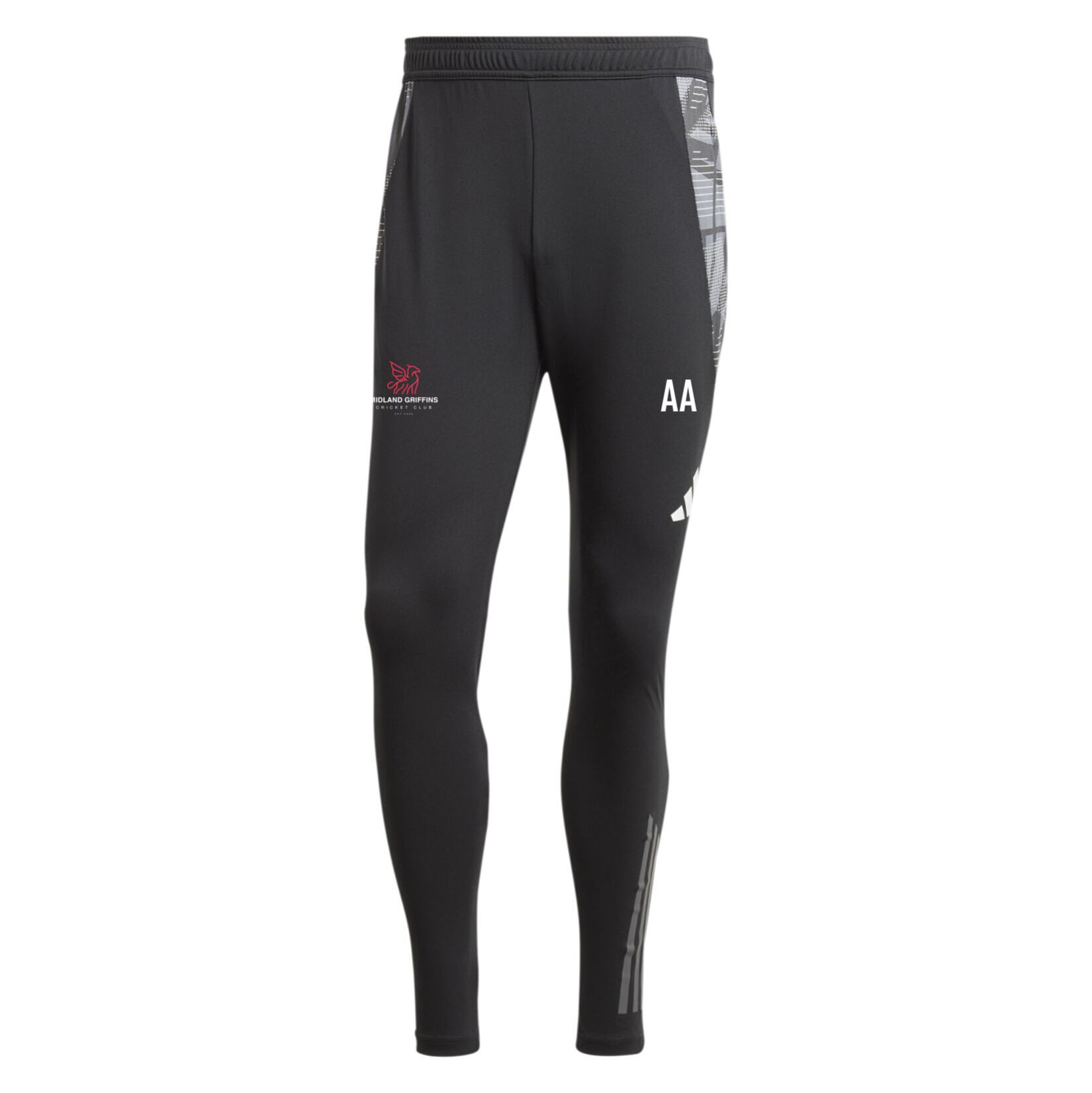 adidas Tiro 24 Competition Training Tracksuit Bottoms - Black/team dark grey/white
