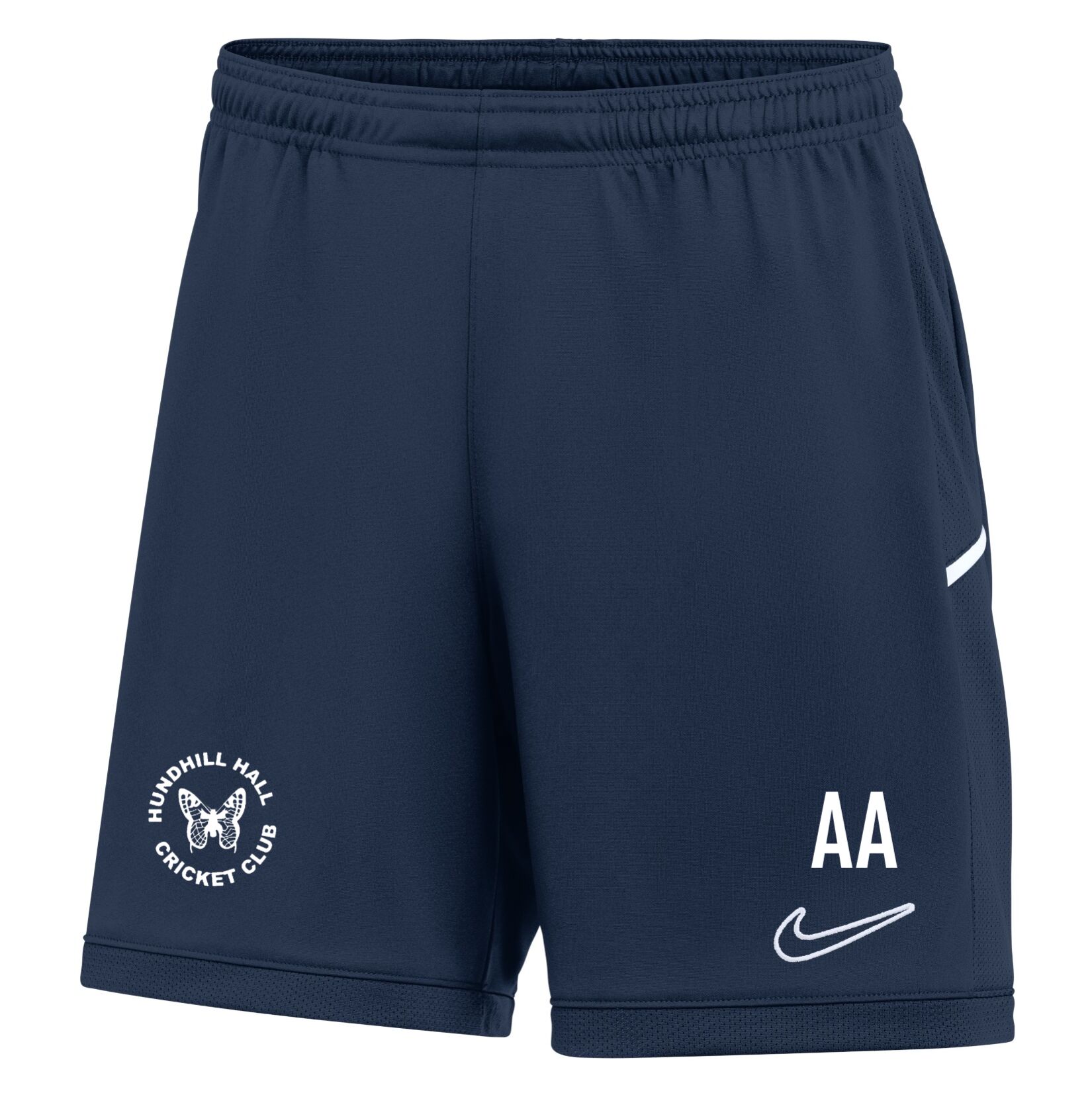 Nike Dri-FIT Academy 25 Shorts (W) - Obsidian/Obsidian/White