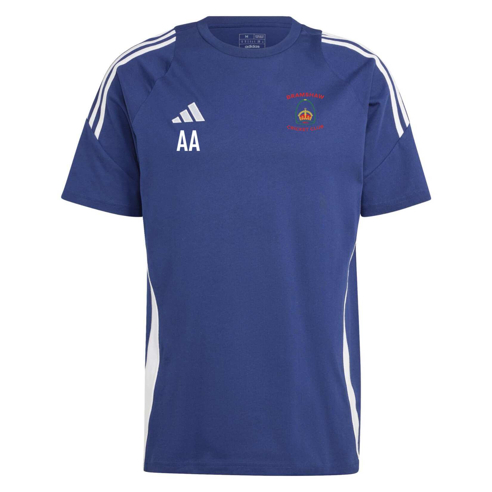 adidas Tiro 24 Sweat T-Shirt - Team navy blue/White
