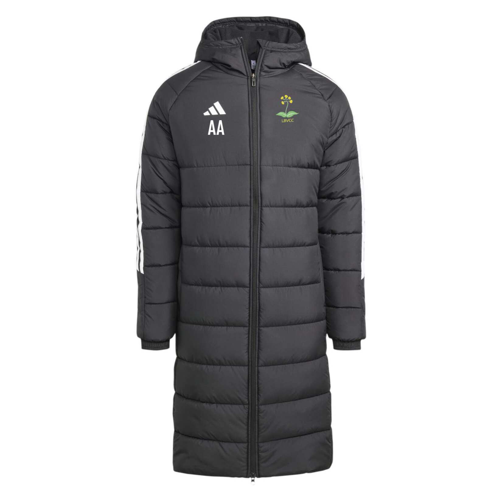 adidas Tiro 24 Long Coat - Black/White