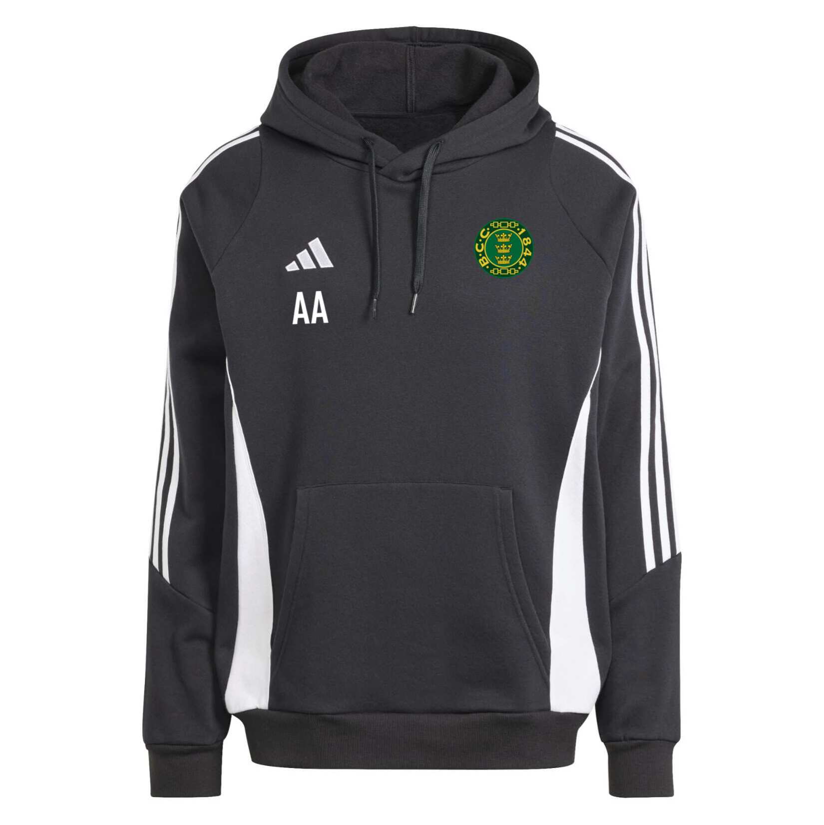 adidas Tiro 24 Sweat Hoodie - Black/White