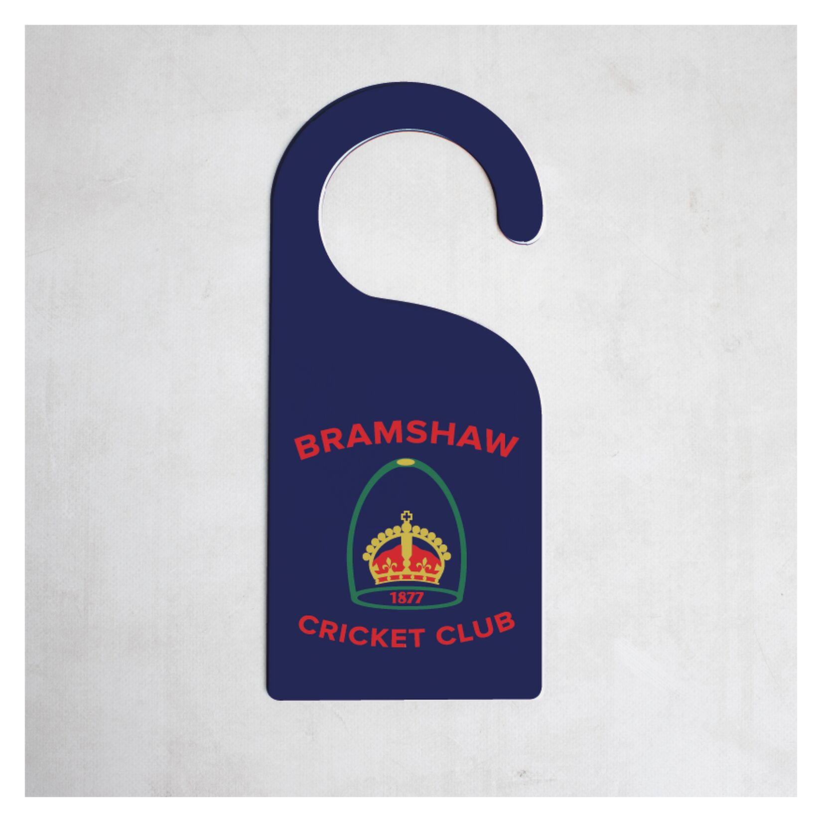 Kitlocker-Merchandise Door Hanger - white