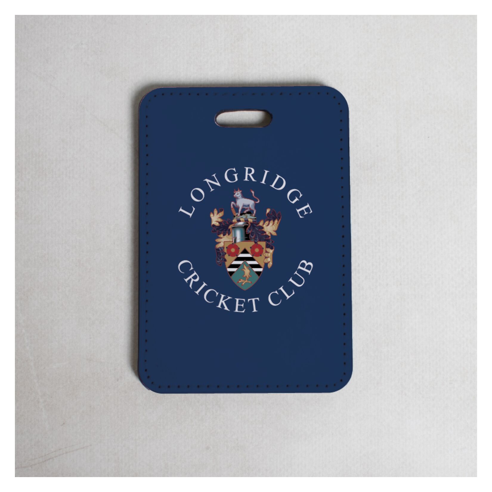 Kitlocker-Merchandise Luggage Tag - custom/black