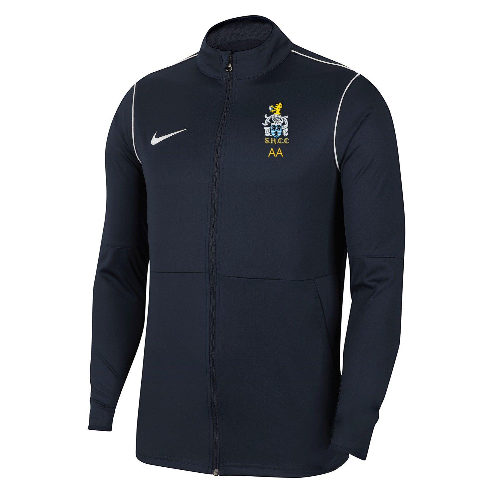 Nike Dri-FIT Park 20 Knitted Track Jacket - Obsidian/White/White
