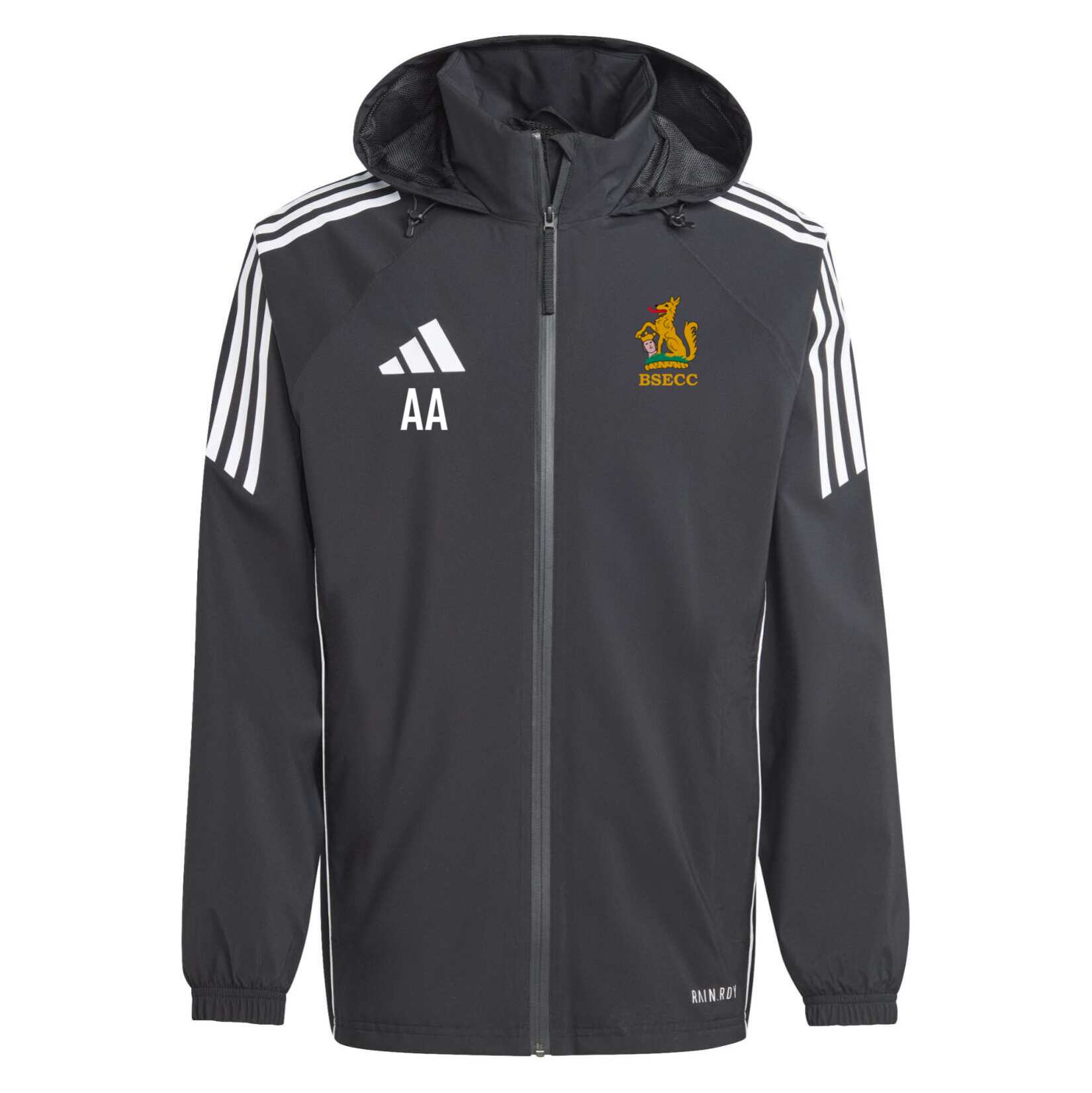 adidas Tiro 24 Rain Jacket - Black/White