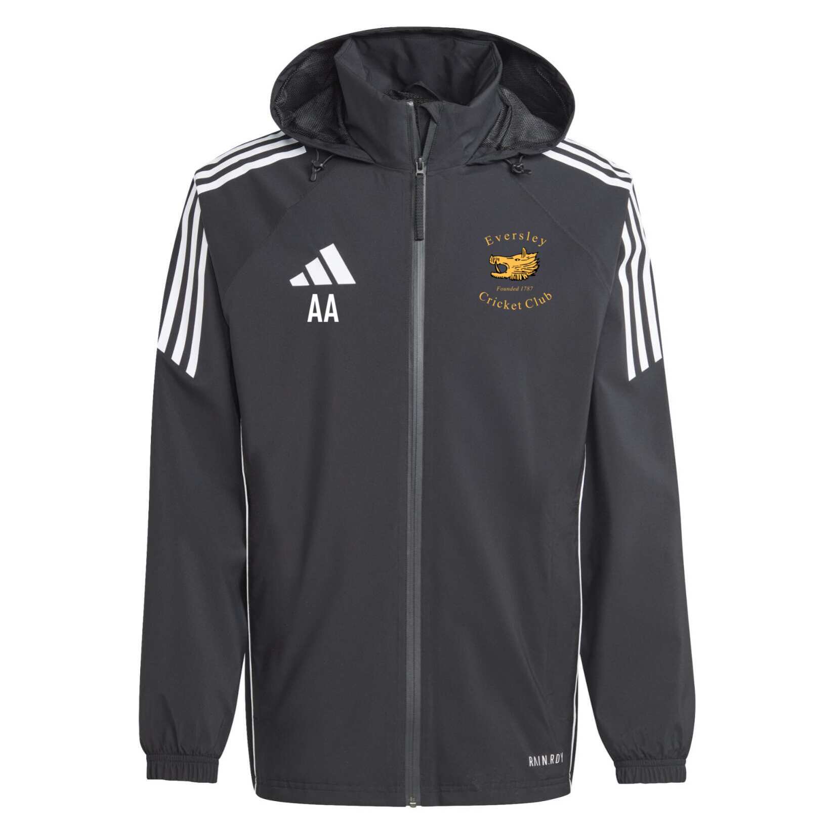 adidas Tiro 24 Rain Jacket - Black/White