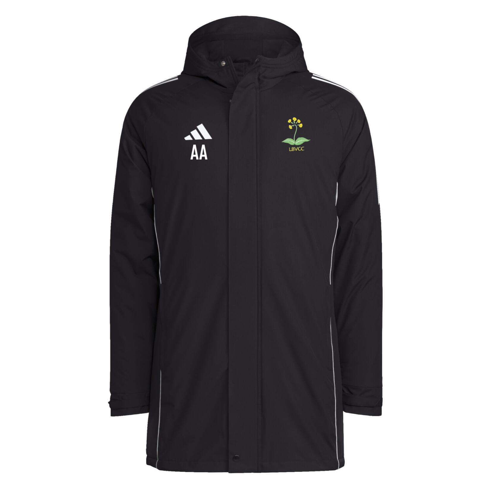 adidas Tiro 24 Stadium Parka - Black/White
