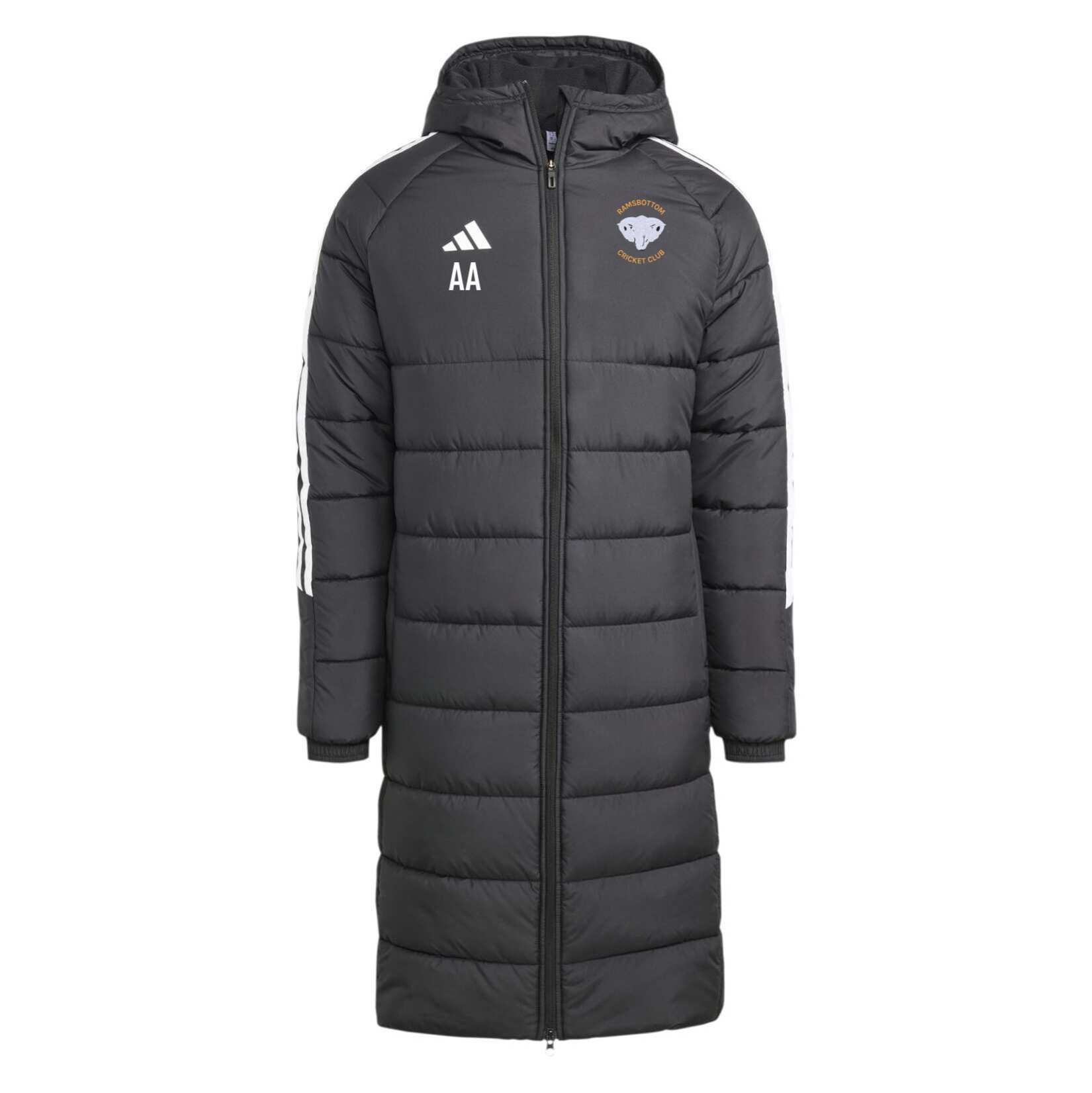 adidas Tiro 24 Long Coat - Black/White