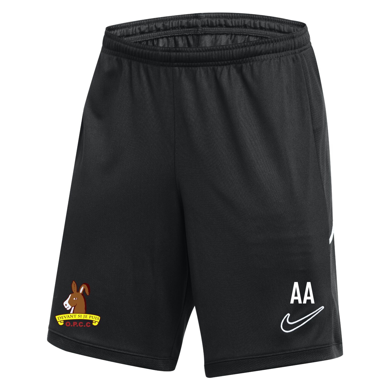 Nike Dri-FIT Academy 25 Shorts - Black/Black/White