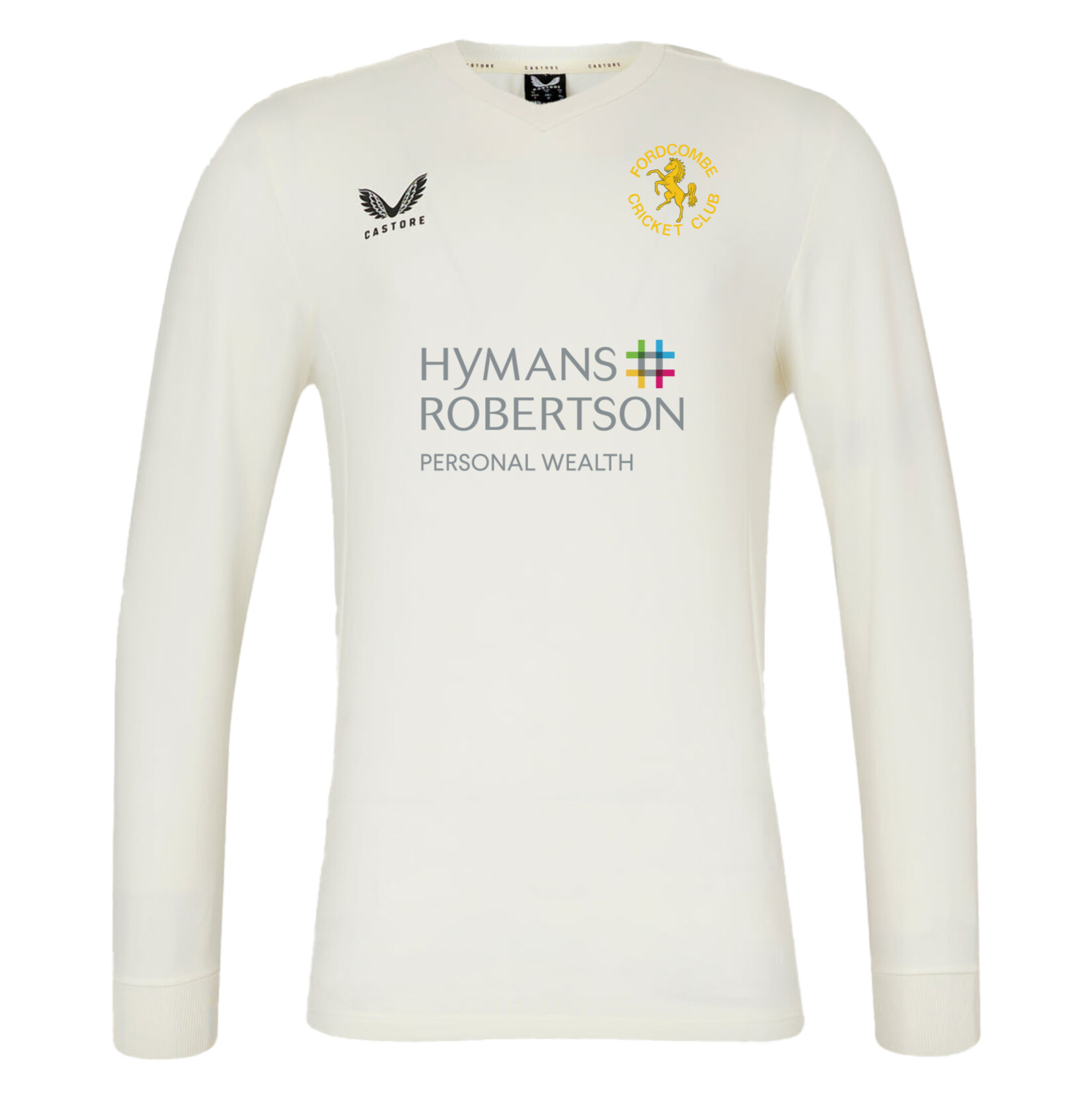 Castore Cricket Sweatshirt - Cream/Black