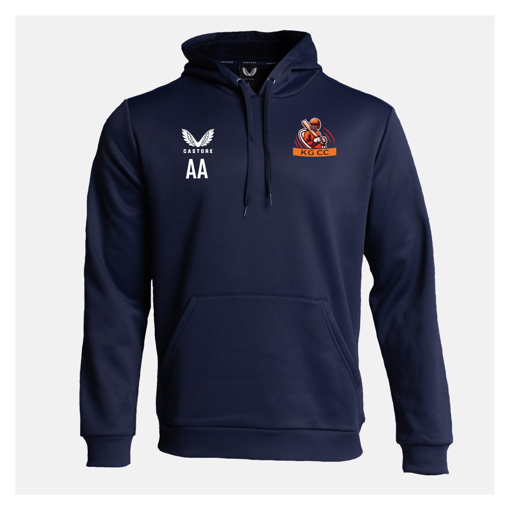 Castore Brushback Hoodie (W) - PEACOAT