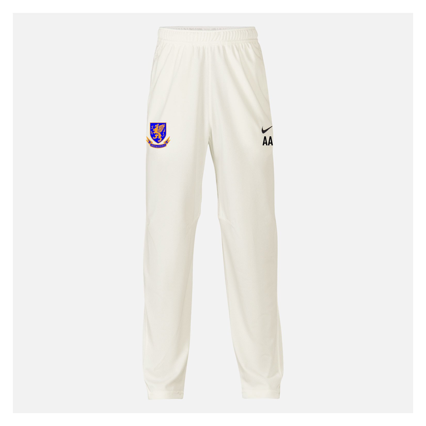 Zelus-Nike Cricket Game Pant - Sail/Obsidian