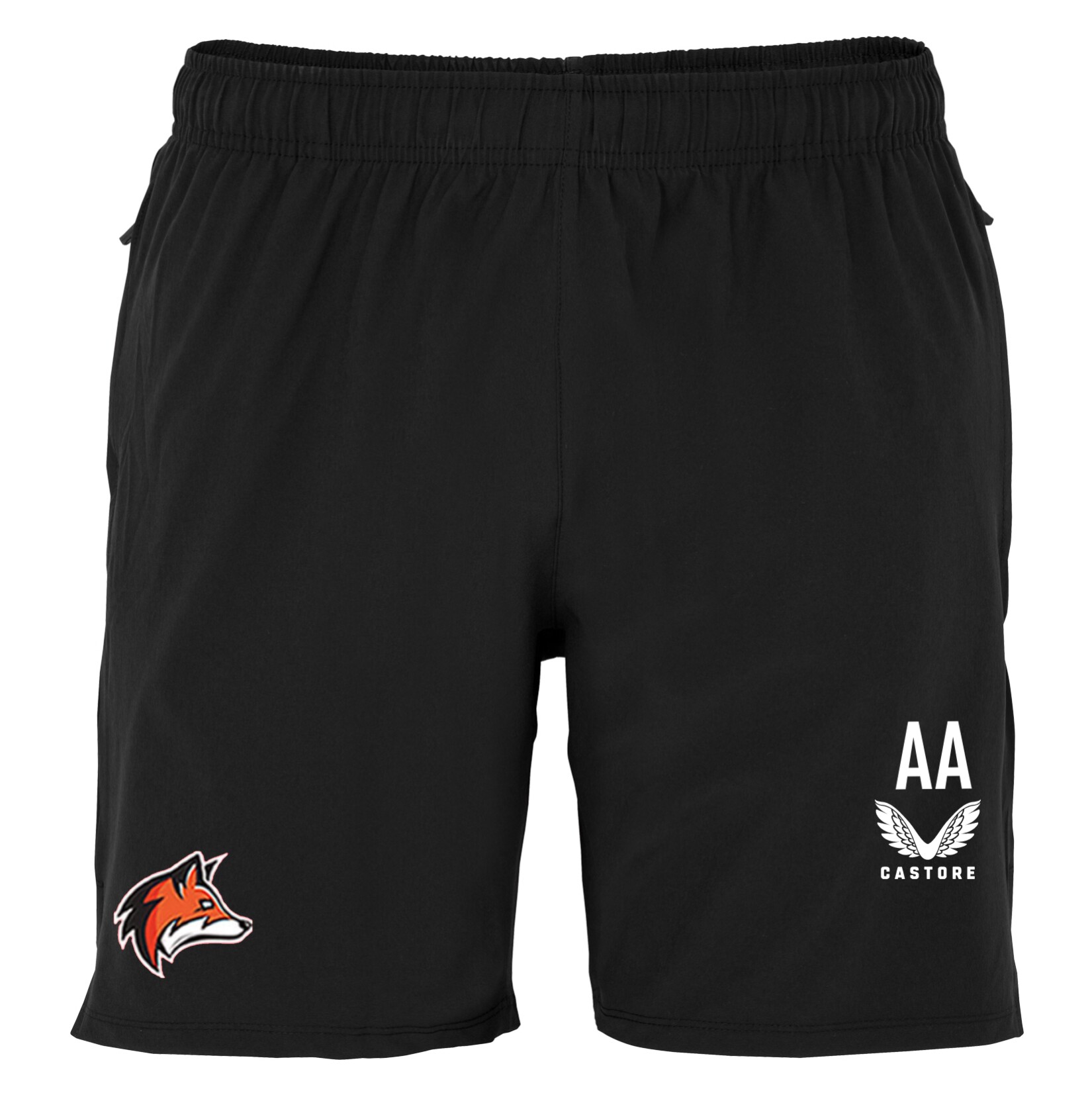 Castore Woven Training Short (Zip Pockets) - Black
