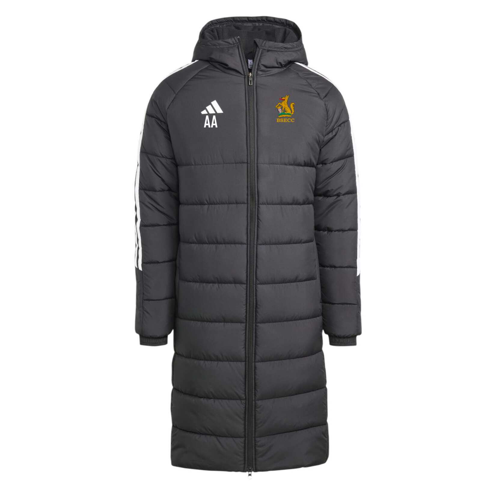 adidas Tiro 24 Long Coat - Black/White
