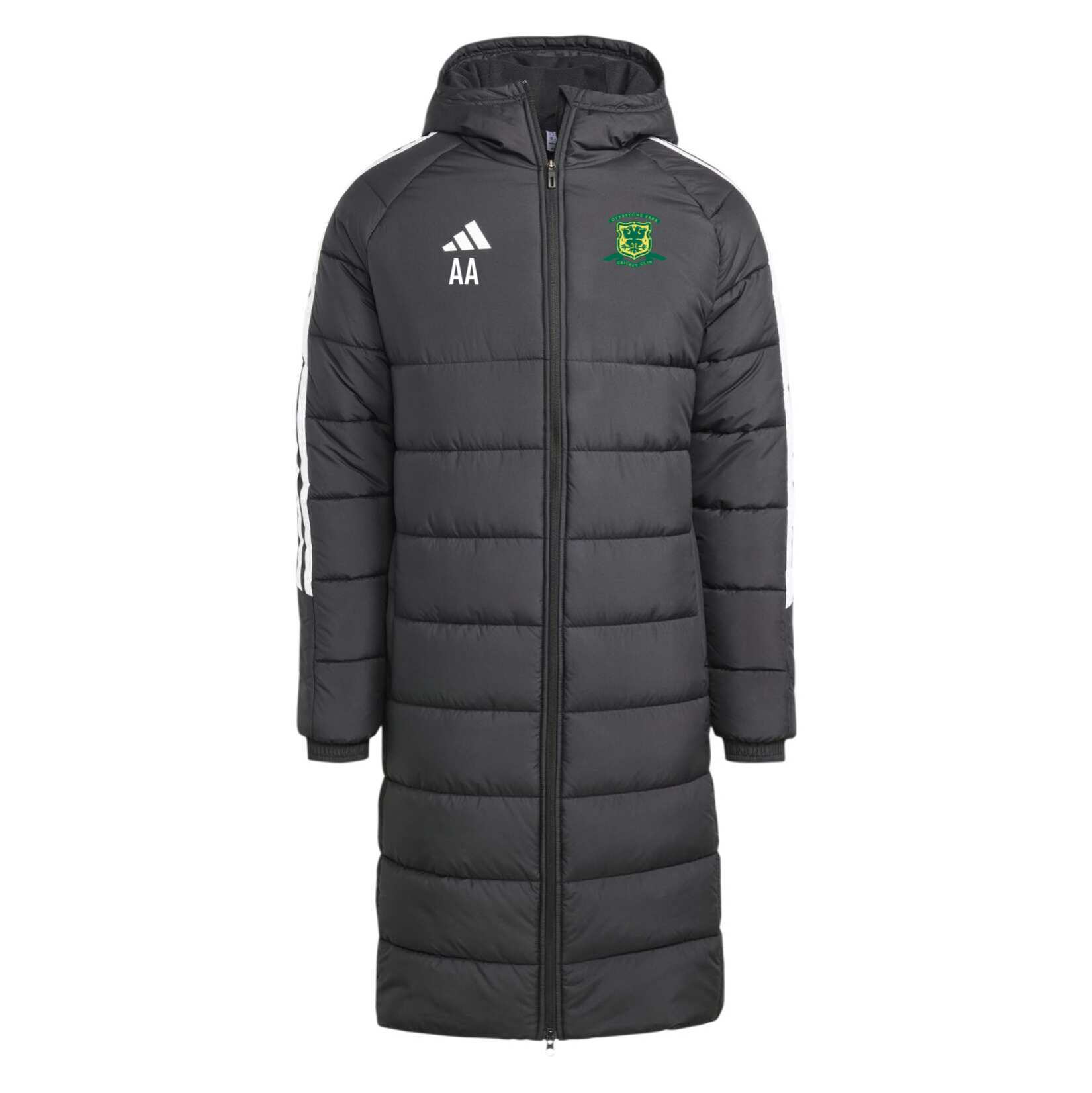 adidas Tiro 24 Long Coat - Black/White