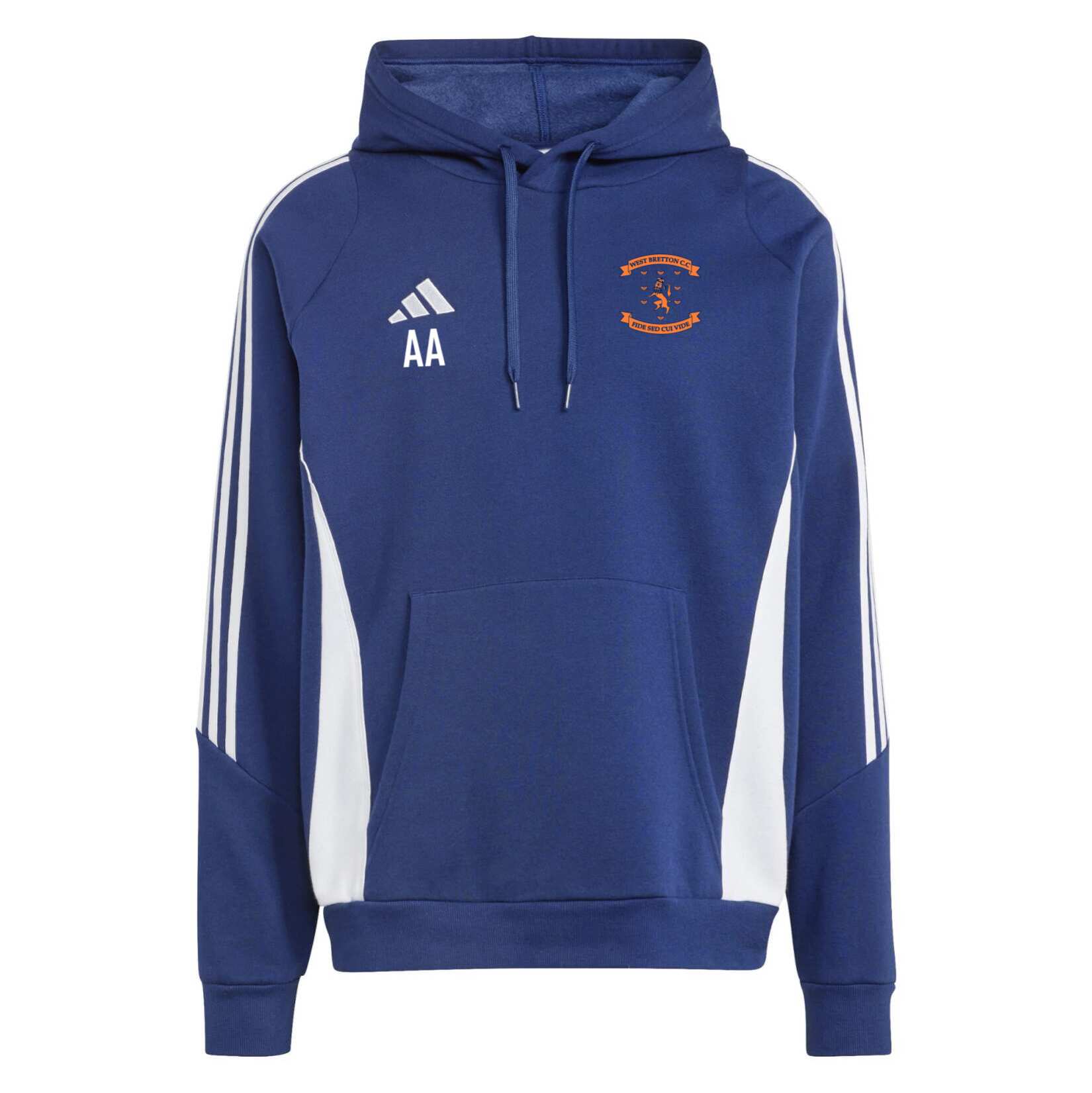 adidas Tiro 24 Sweat Hoodie - Team navy blue/White