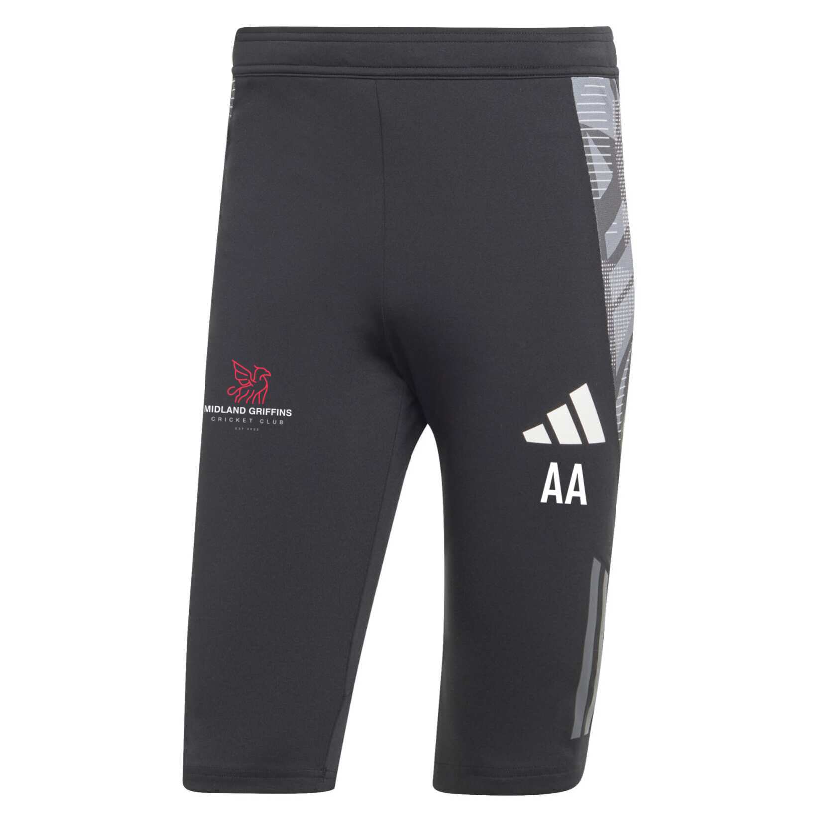 adidas Tiro 24 Competition Half Pants - Black/Team Dark Grey/White