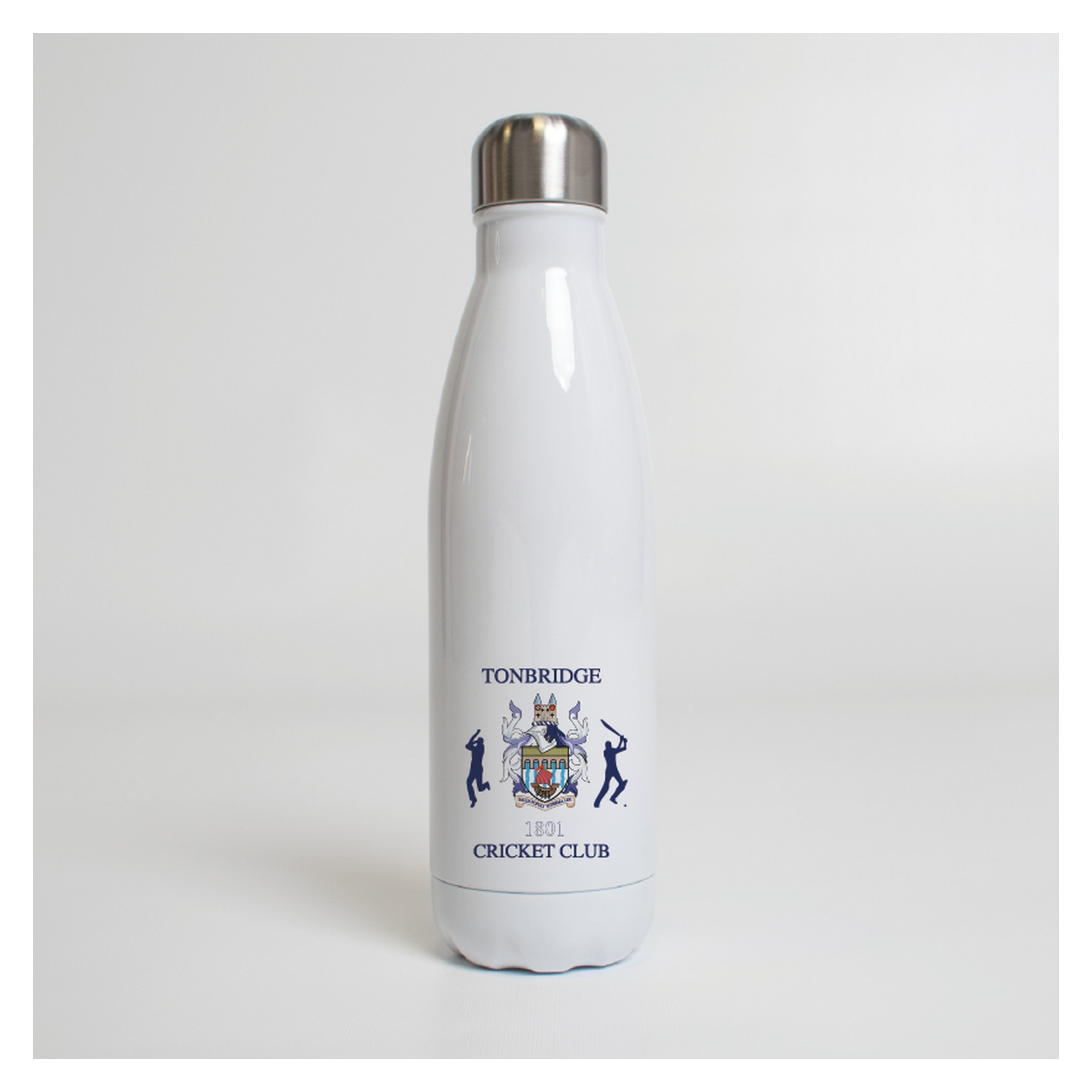 Kitlocker-Merchandise Premium Steel Water Bottle - White
