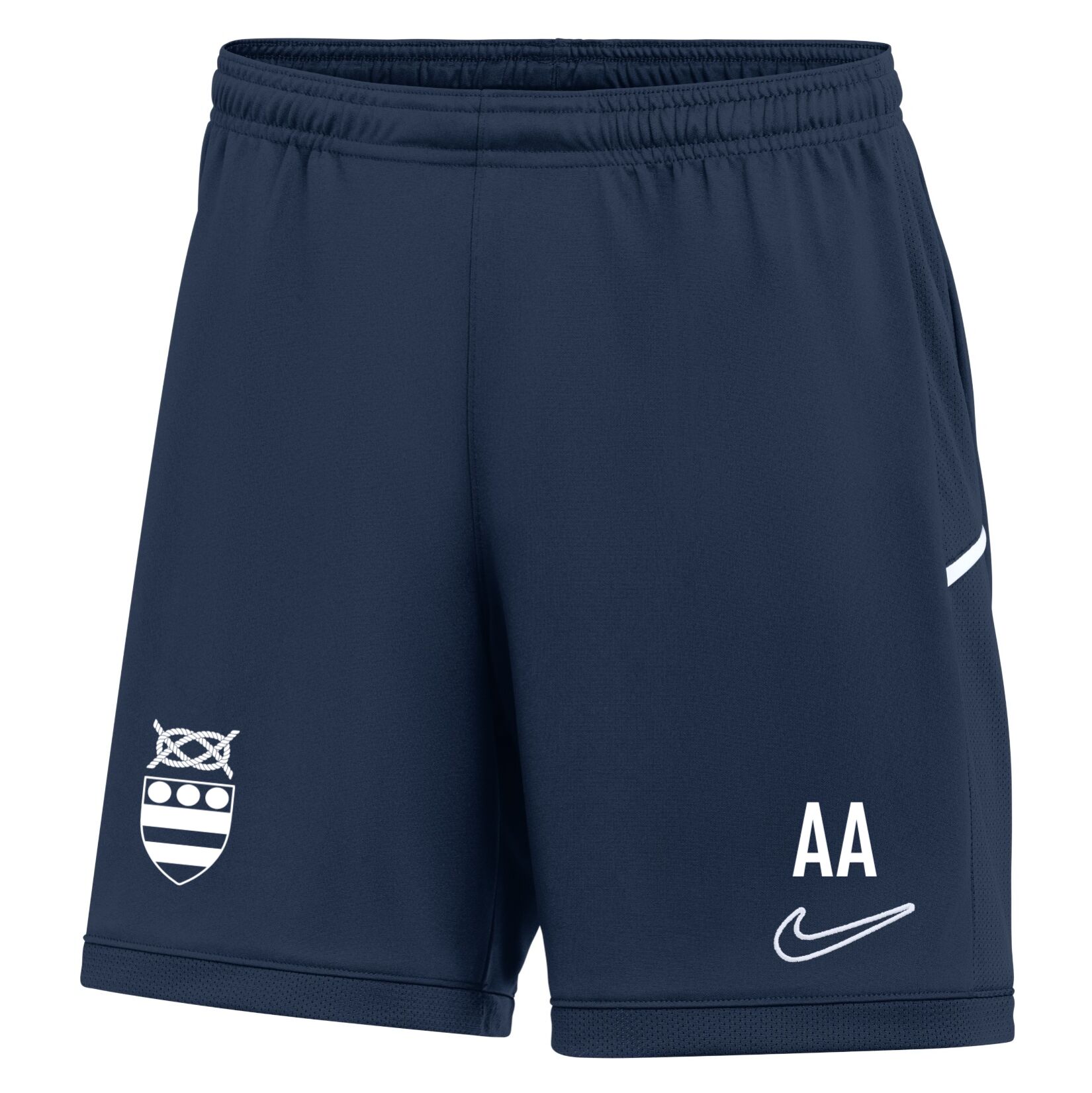 Nike Dri-FIT Academy 25 Shorts (W) - Obsidian/Obsidian/White