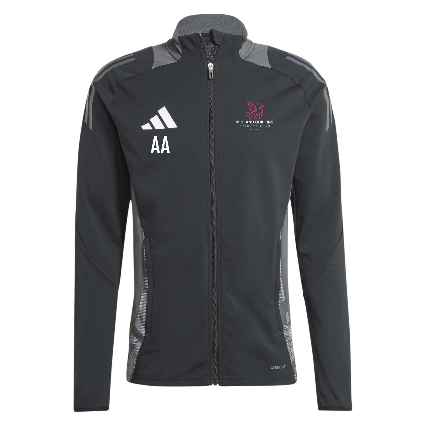 adidas Tiro 24 Competition Presentation Track Top - Black/team dark grey/white