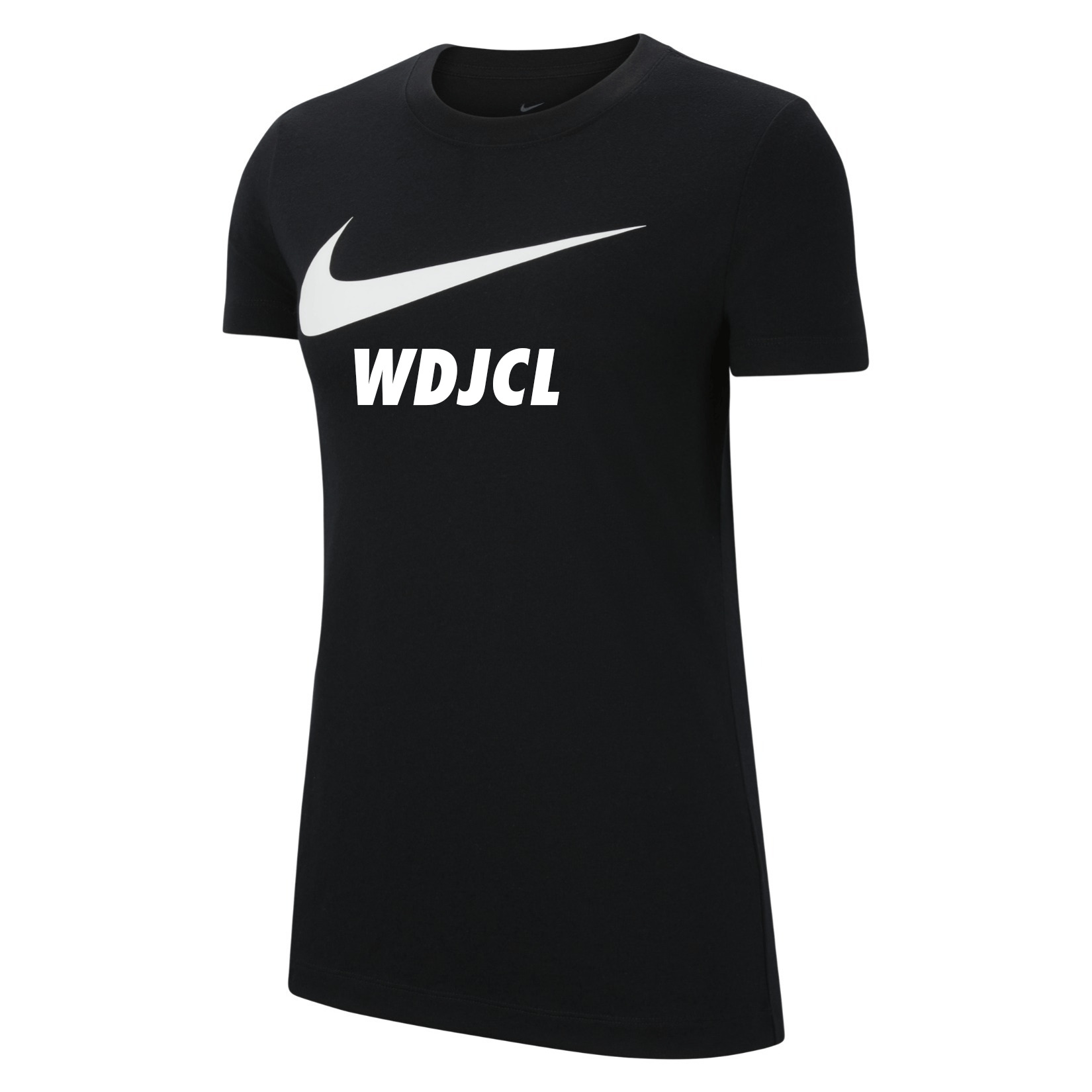 Nike Team Club 20 Swoosh Tee (W) - Black/White