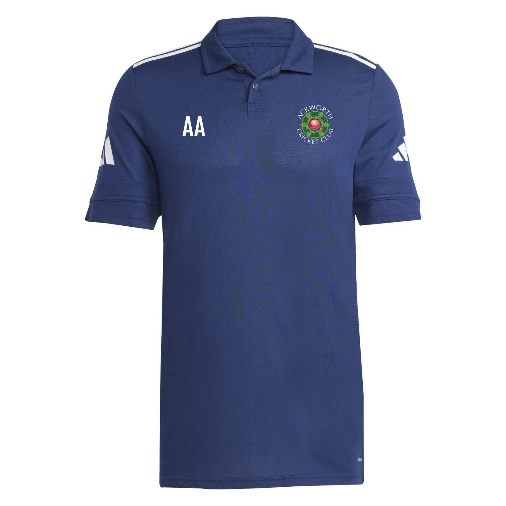 adidas Squadra 25 Cotton Polo - Team Navy Blue/White
