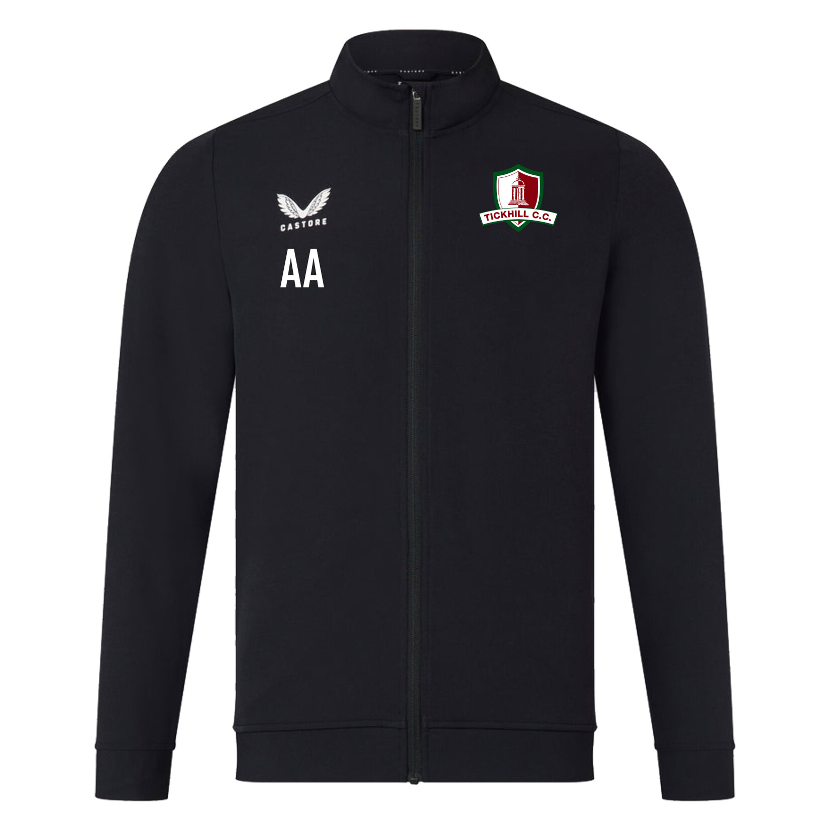 Castore Track Jacket - Black/White